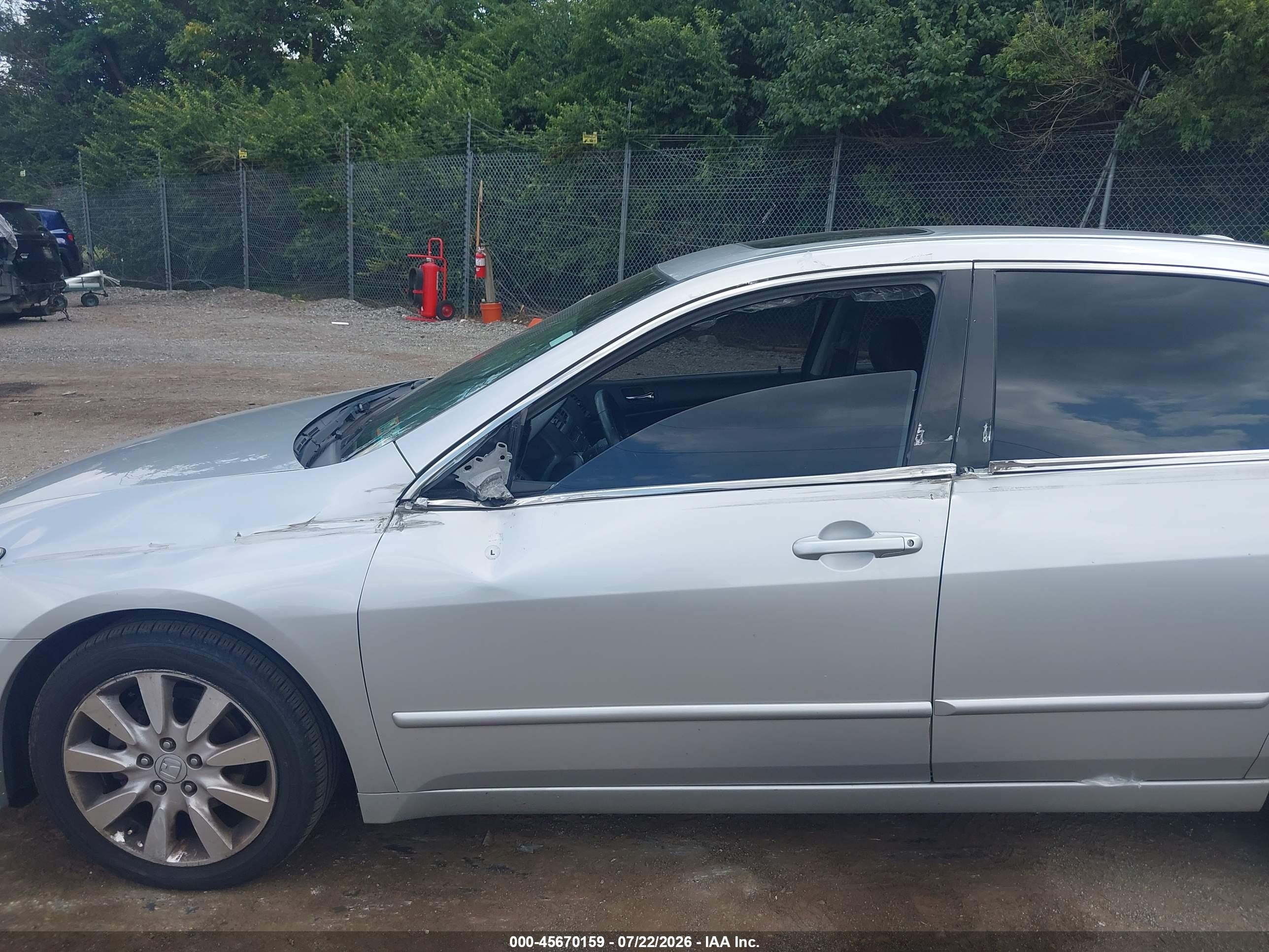 2006 Honda Accord 3.0 Ex Silver vin: 1HGCM66516A036033