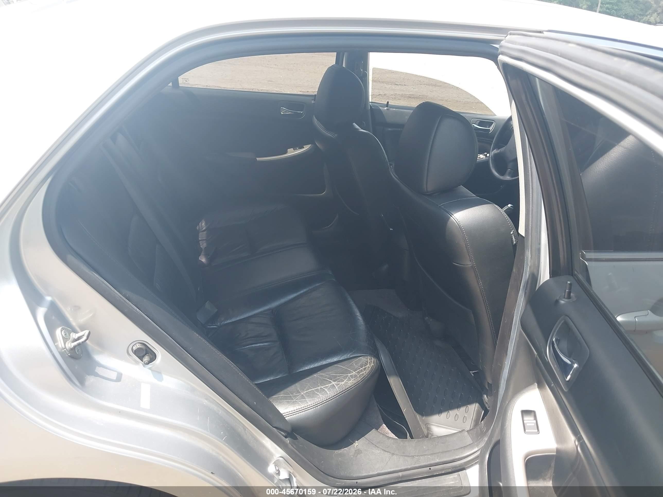 2006 Honda Accord 3.0 Ex Silver vin: 1HGCM66516A036033