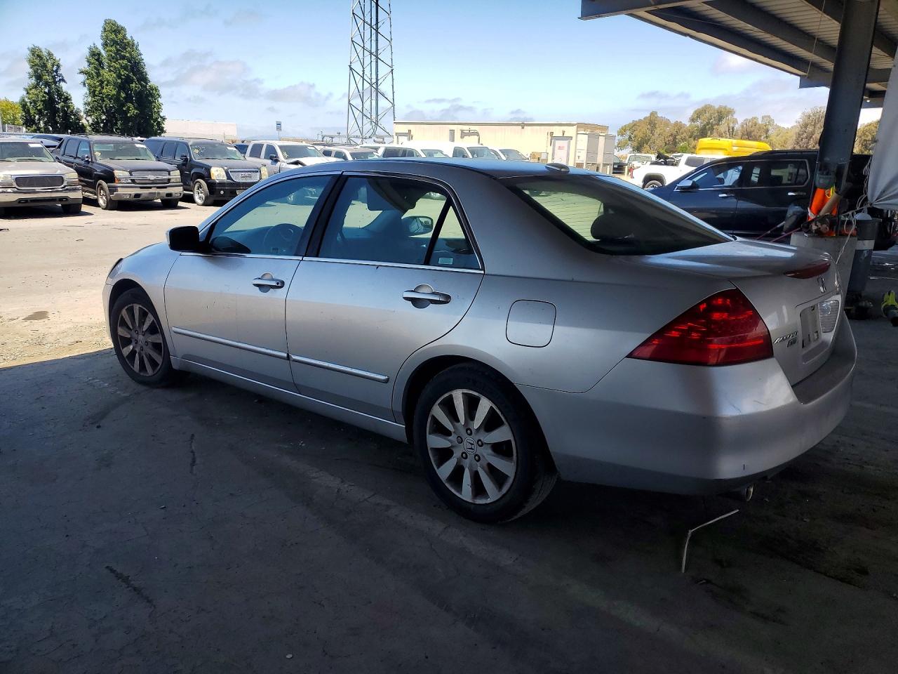 2006 Honda Accord Ex Silver vin: 1HGCM66516A041331