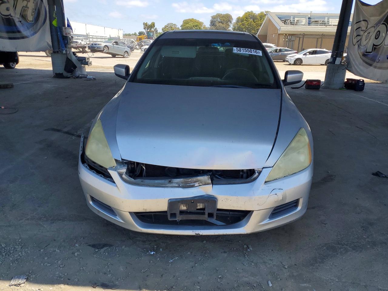 2006 Honda Accord Ex Silver vin: 1HGCM66516A041331