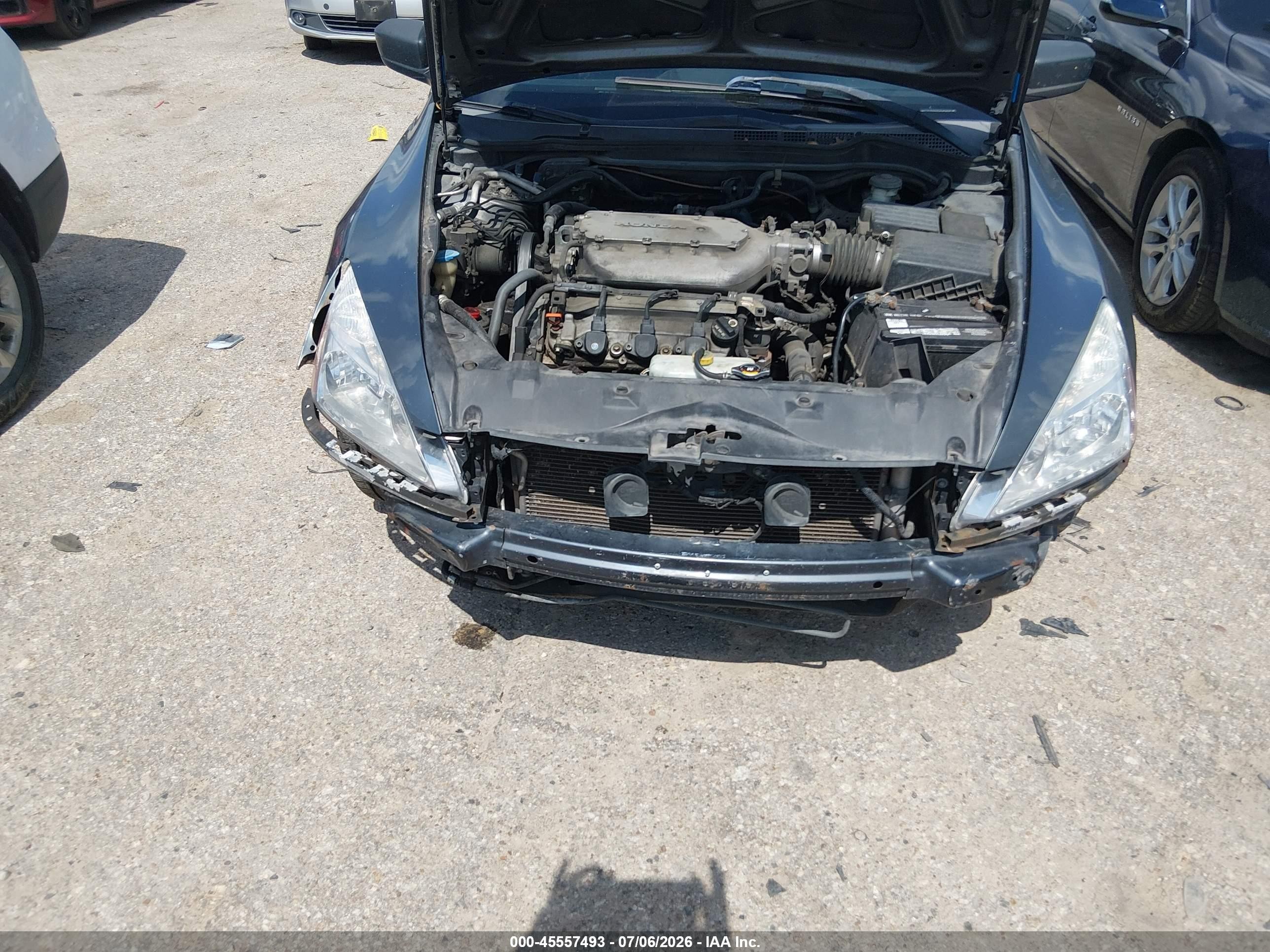 2006 Honda Accord 3.0 Ex Зеленый vin: 1HGCM66516A050353