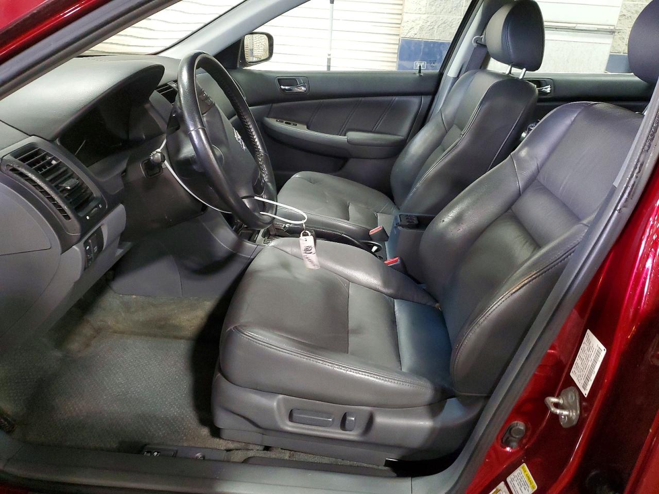 2006 Honda Accord Ex Темно-бордовый vin: 1HGCM66516A059053