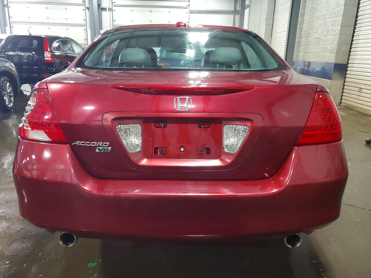 2006 Honda Accord Ex Темно-бордовый vin: 1HGCM66516A059053