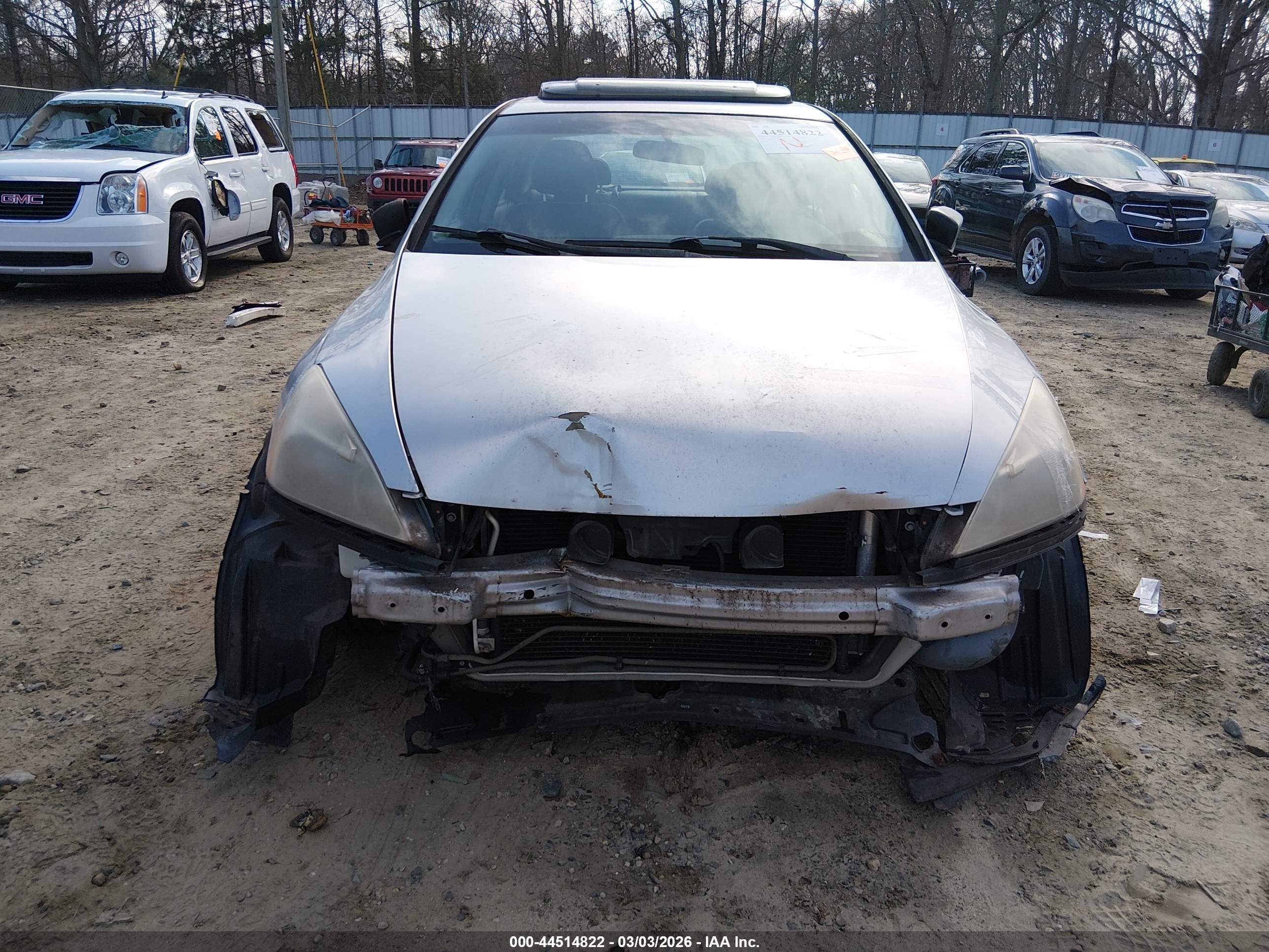 2006 Honda Accord 3.0 Ex Silver vin: 1HGCM66516A065922