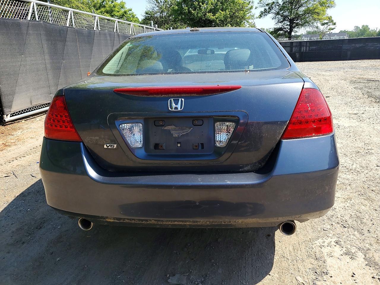 2007 Honda Accord Ex Charcoal vin: 1HGCM66517A020142