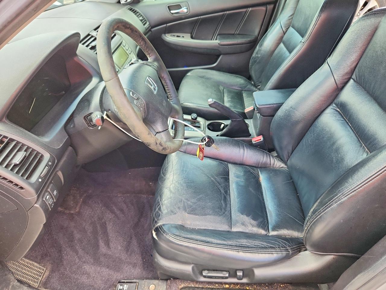 2007 Honda Accord Ex Silver vin: 1HGCM66517A040682
