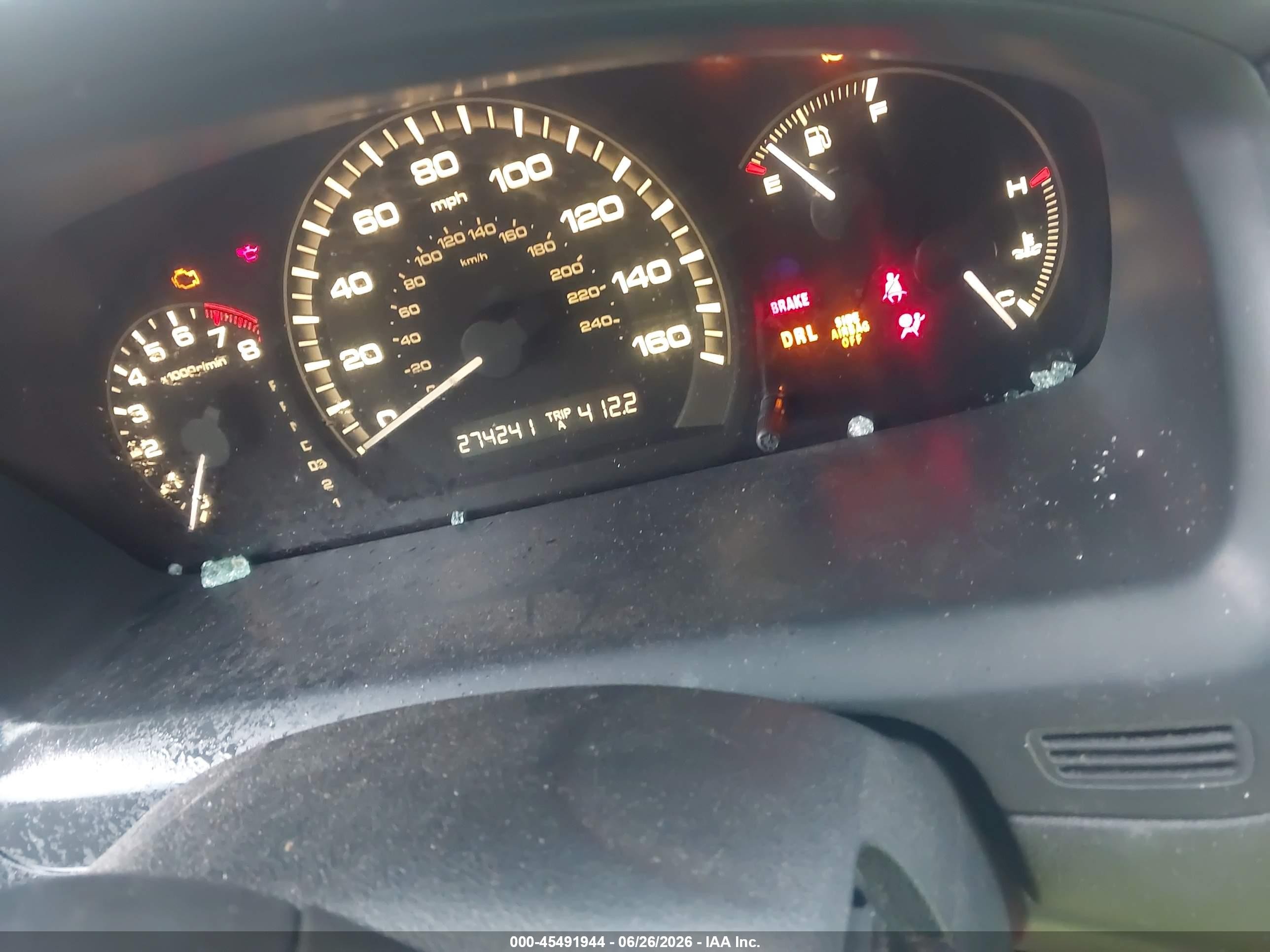 2007 Honda Accord 3.0 Ex Синий vin: 1HGCM66517A043050