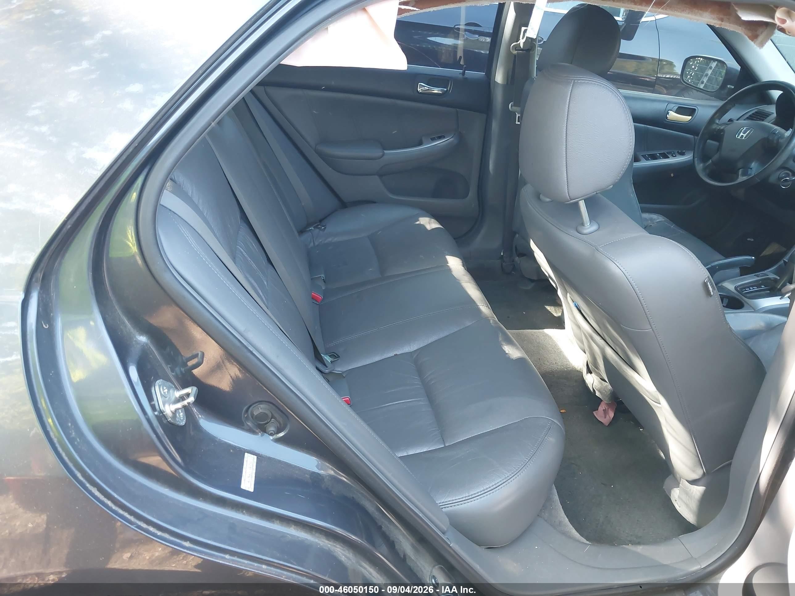 2007 Honda Accord 3.0 Ex Серый vin: 1HGCM66517A075125