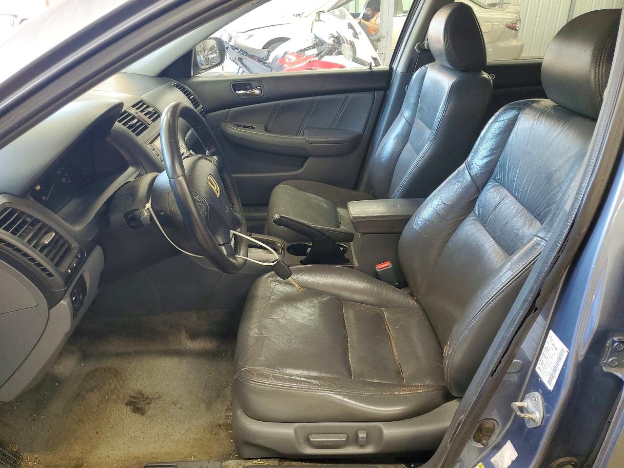 2007 Honda Accord Ex Blue vin: 1HGCM66517A096184