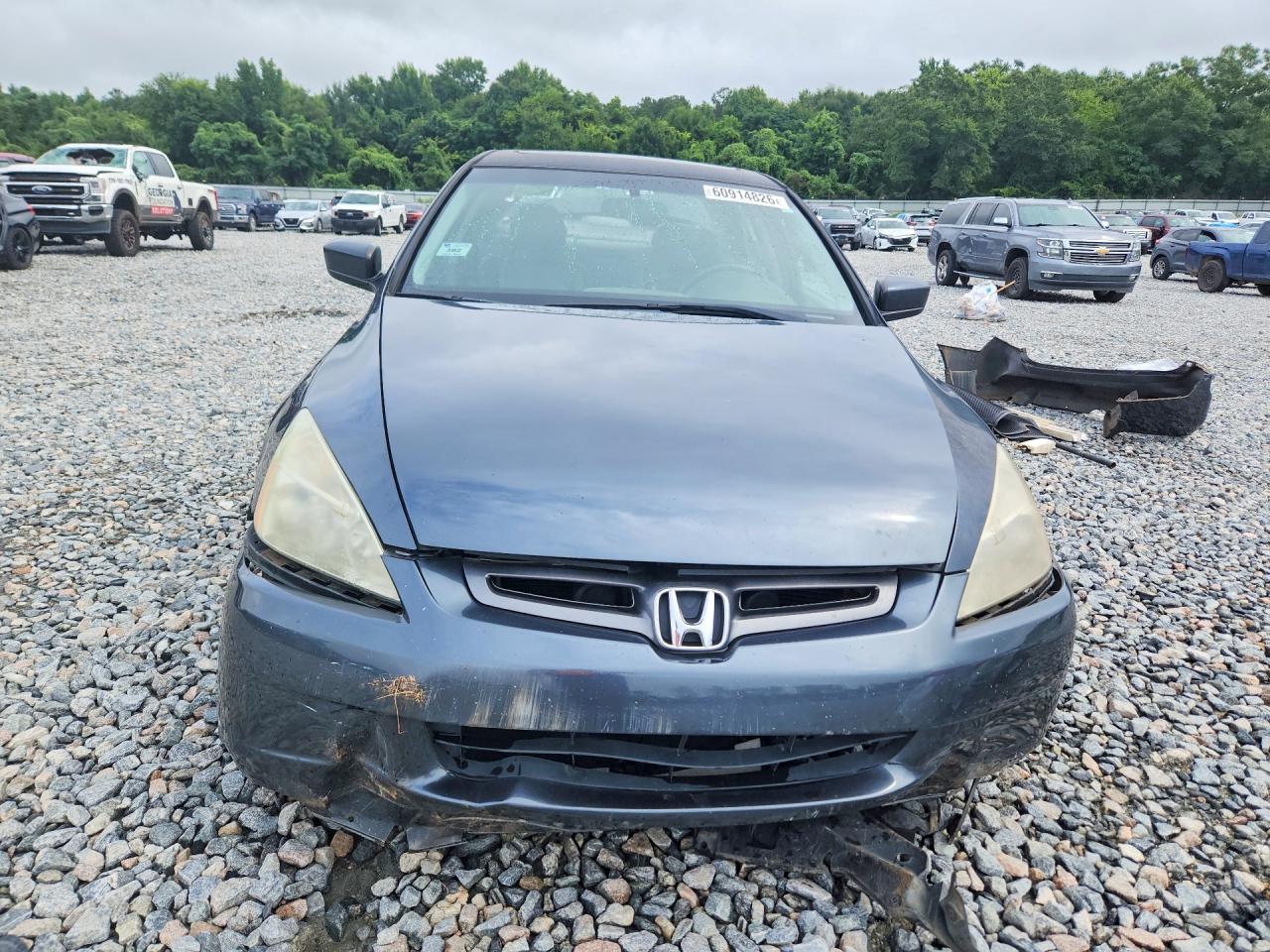 2003 Honda Accord Ex Gray vin: 1HGCM66523A000119