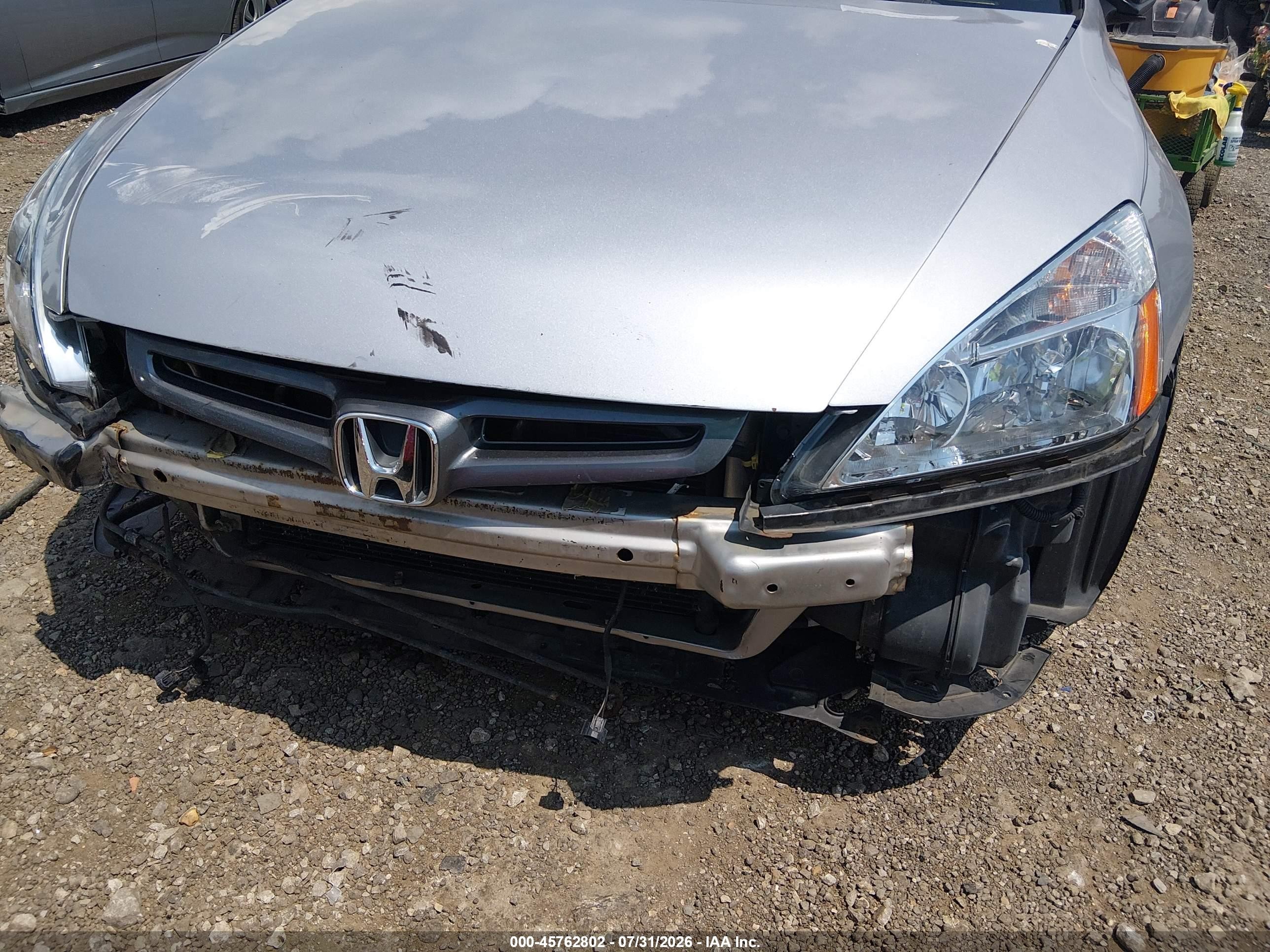2003 Honda Accord 3.0 Ex Silver vin: 1HGCM66523A011380
