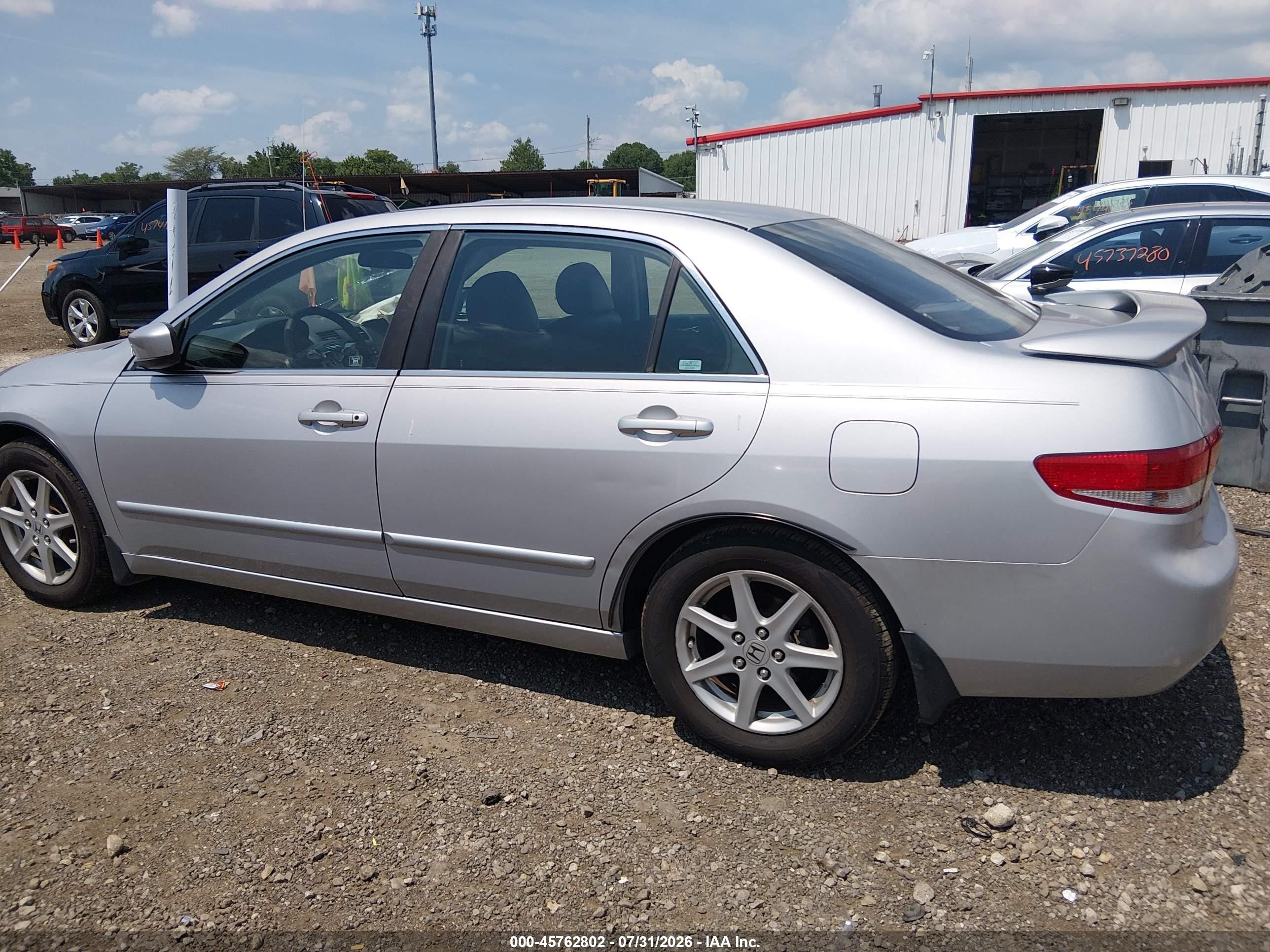 2003 Honda Accord 3.0 Ex Silver vin: 1HGCM66523A011380