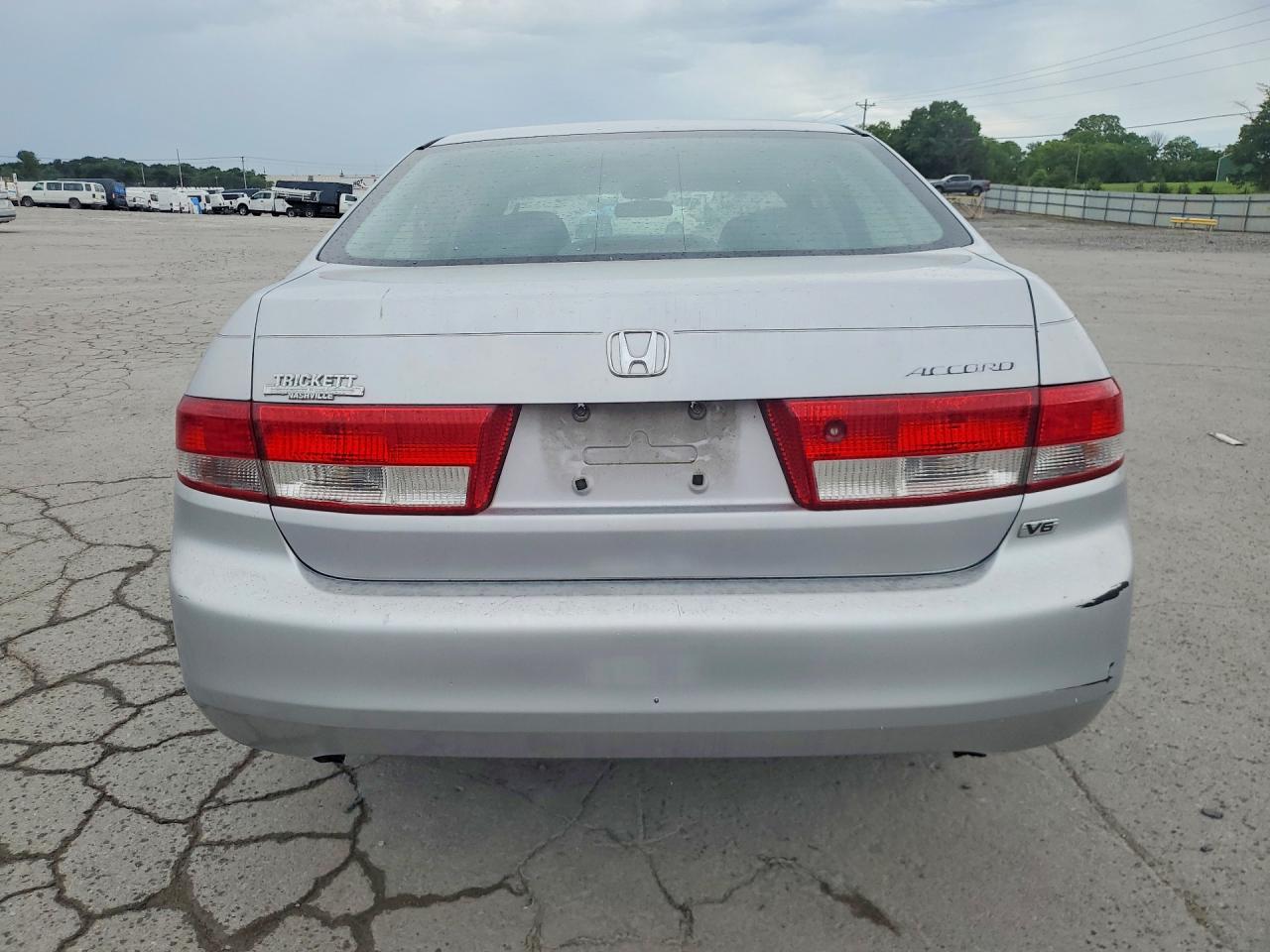 2003 Honda Accord Ex Silver vin: 1HGCM66523A017180