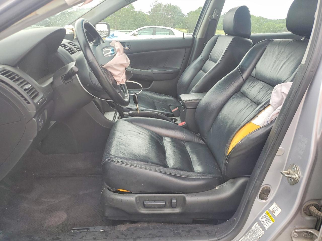 2003 Honda Accord Ex Silver vin: 1HGCM66523A017180