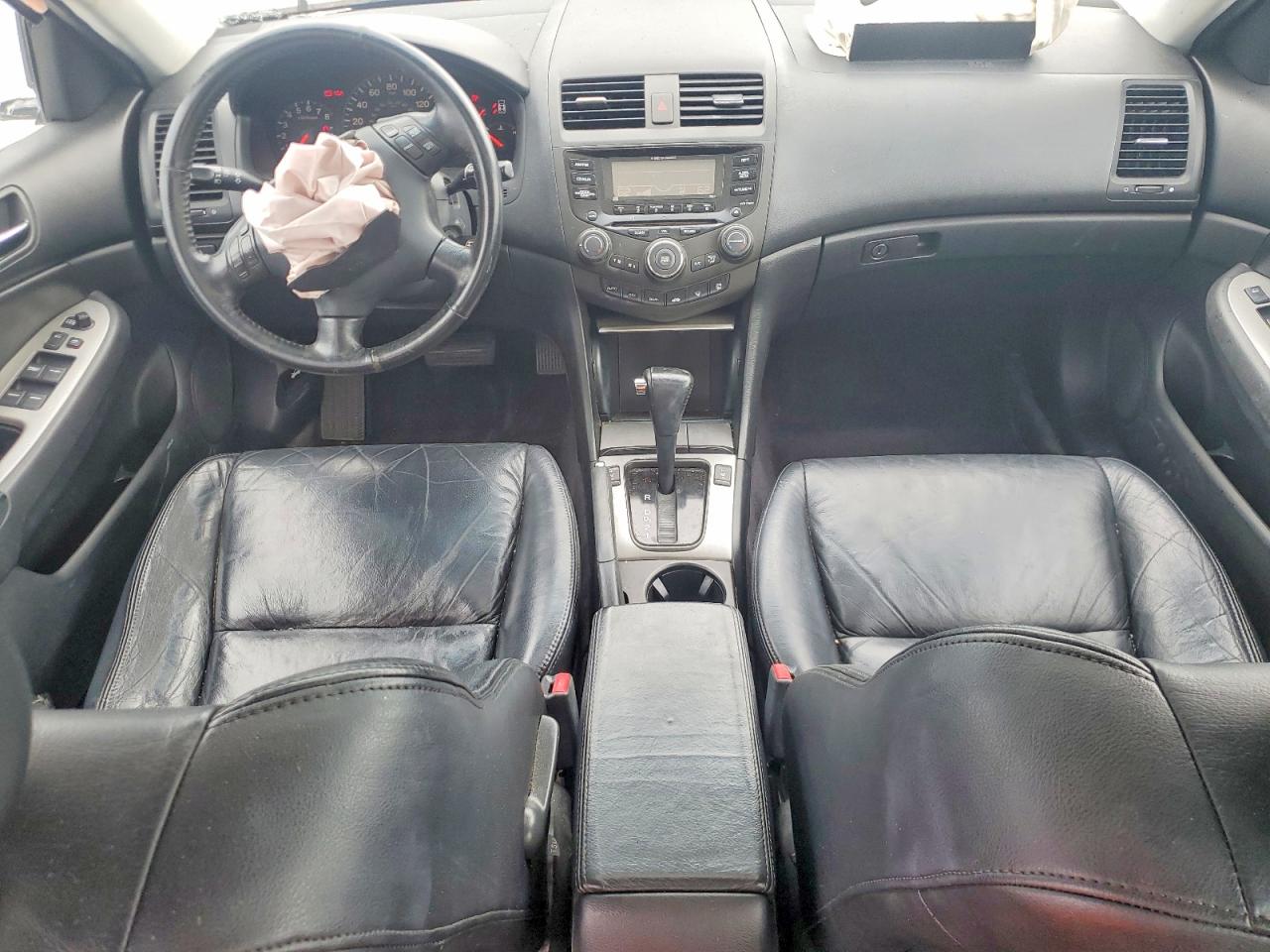 2003 Honda Accord Ex Silver vin: 1HGCM66523A017180