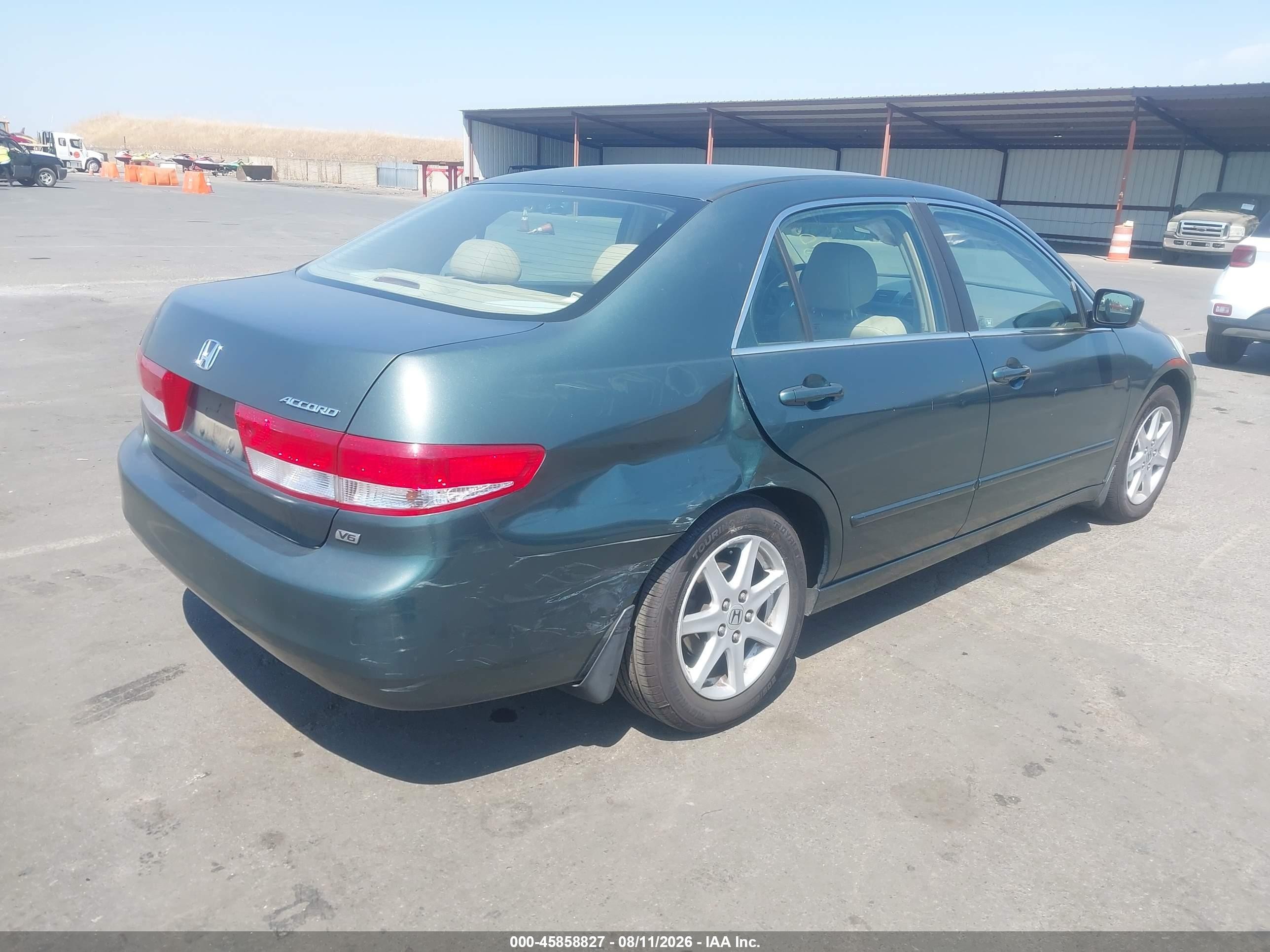 2003 Honda Accord 3.0 Ex Зеленый vin: 1HGCM66523A021665