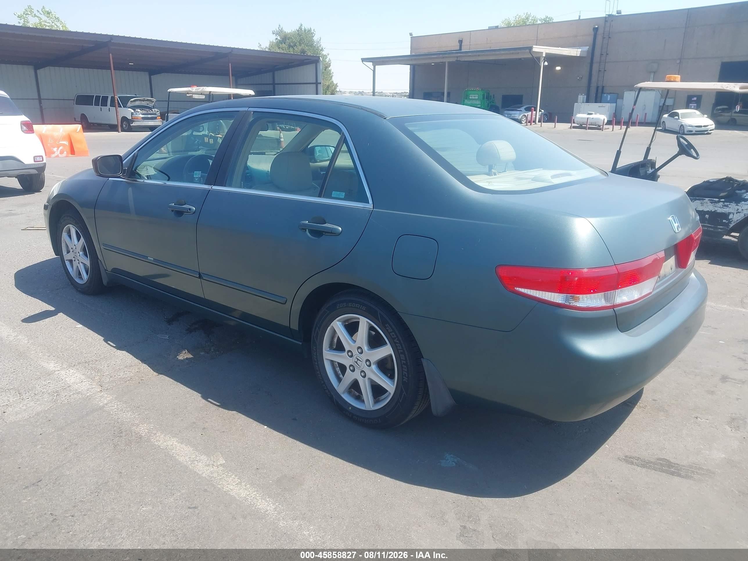 2003 Honda Accord 3.0 Ex Зеленый vin: 1HGCM66523A021665