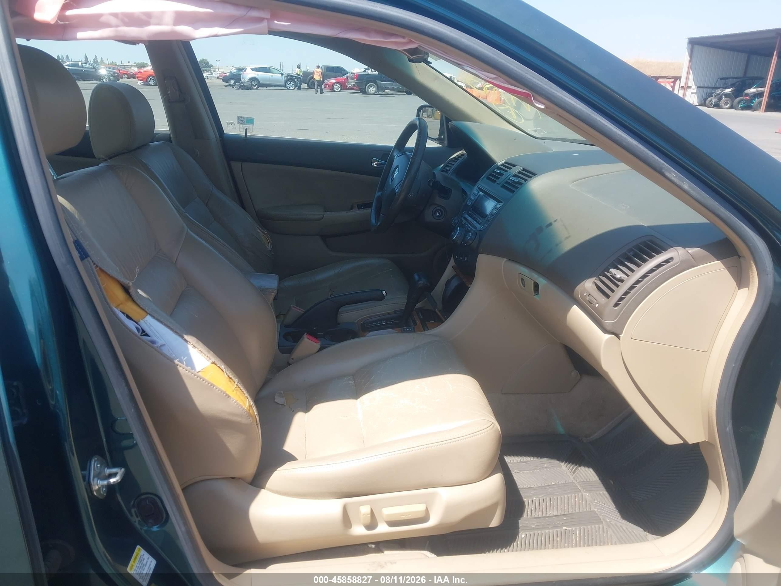 2003 Honda Accord 3.0 Ex Зеленый vin: 1HGCM66523A021665
