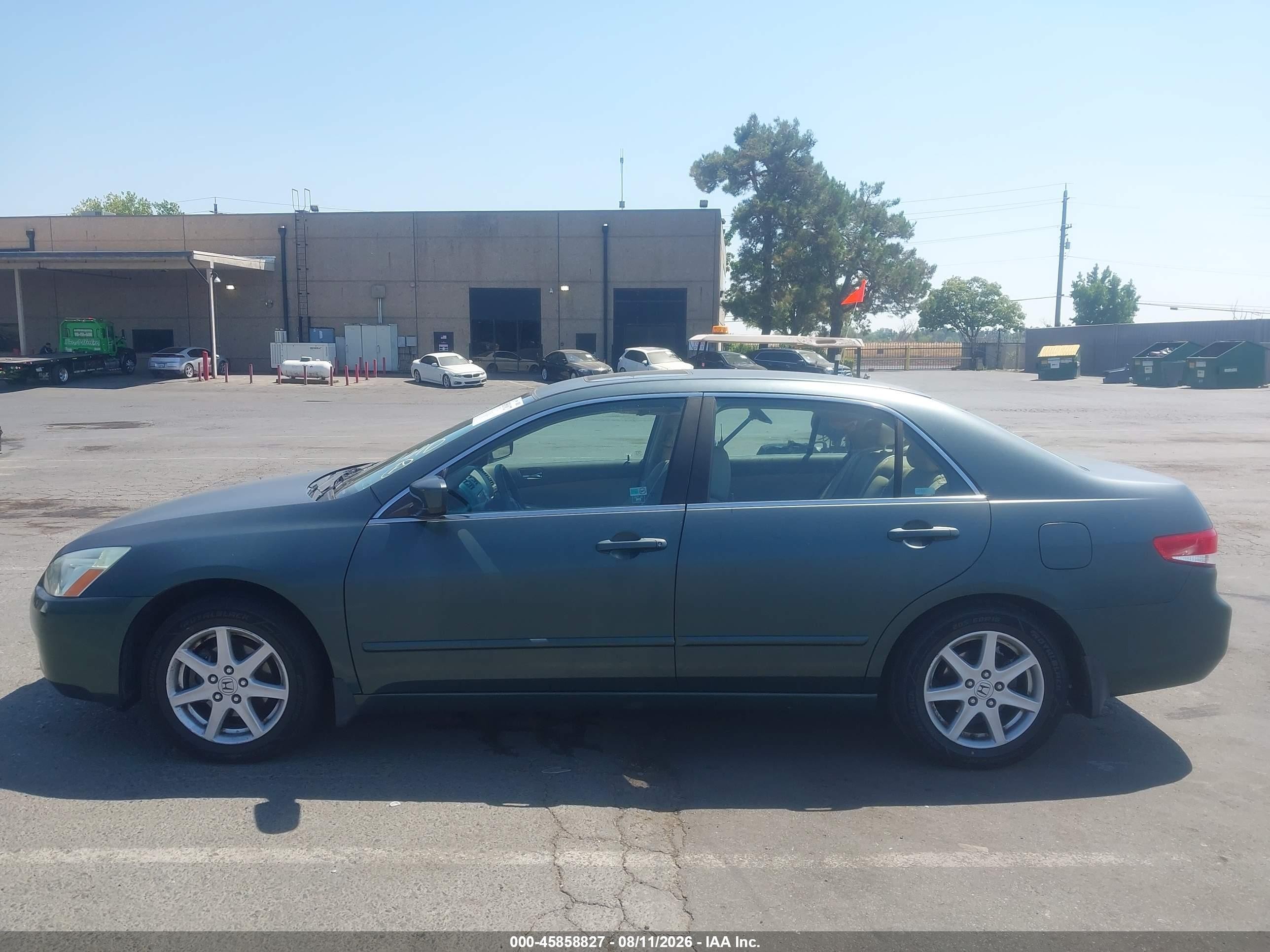 2003 Honda Accord 3.0 Ex Зеленый vin: 1HGCM66523A021665