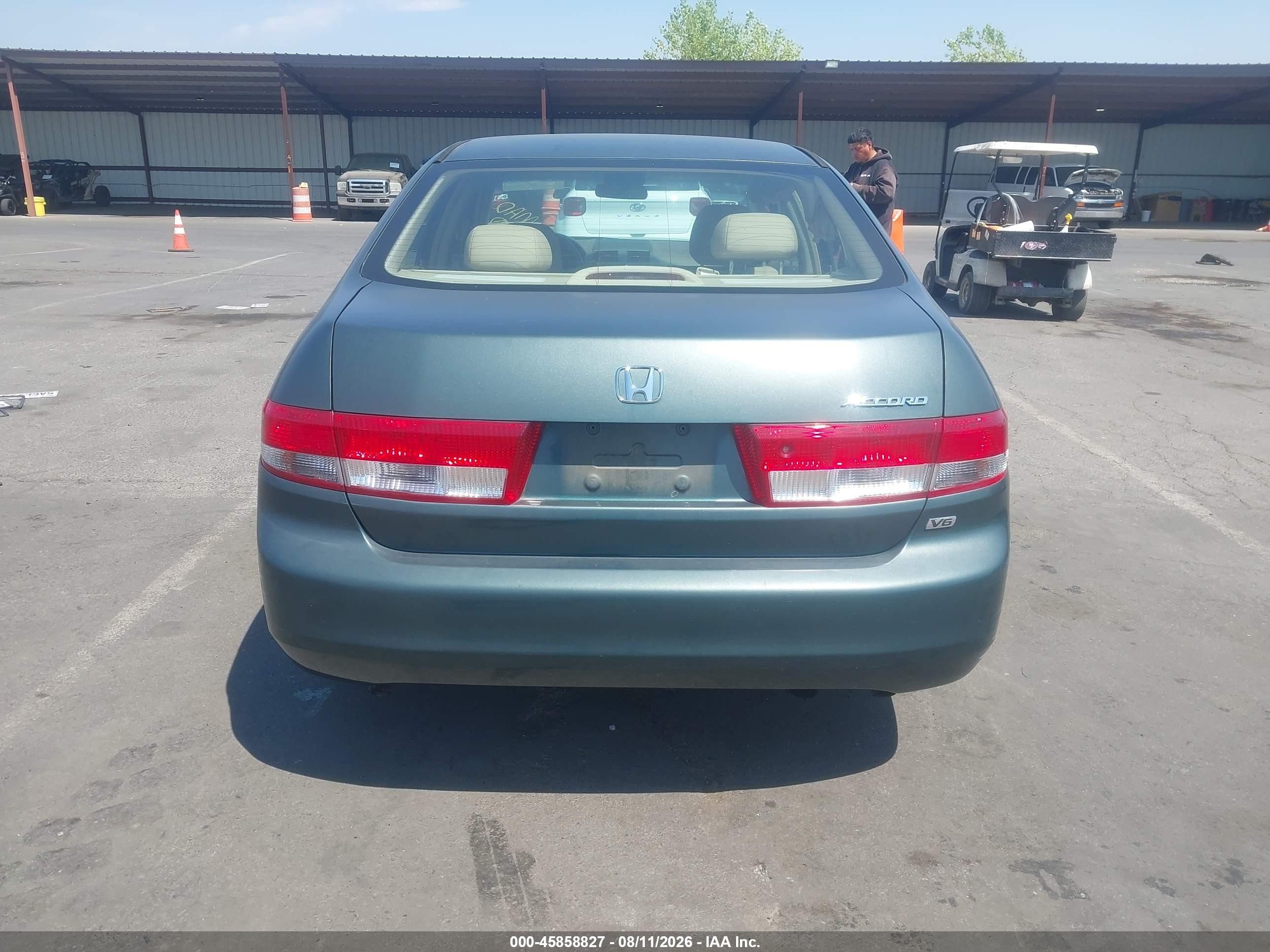 2003 Honda Accord 3.0 Ex Зеленый vin: 1HGCM66523A021665