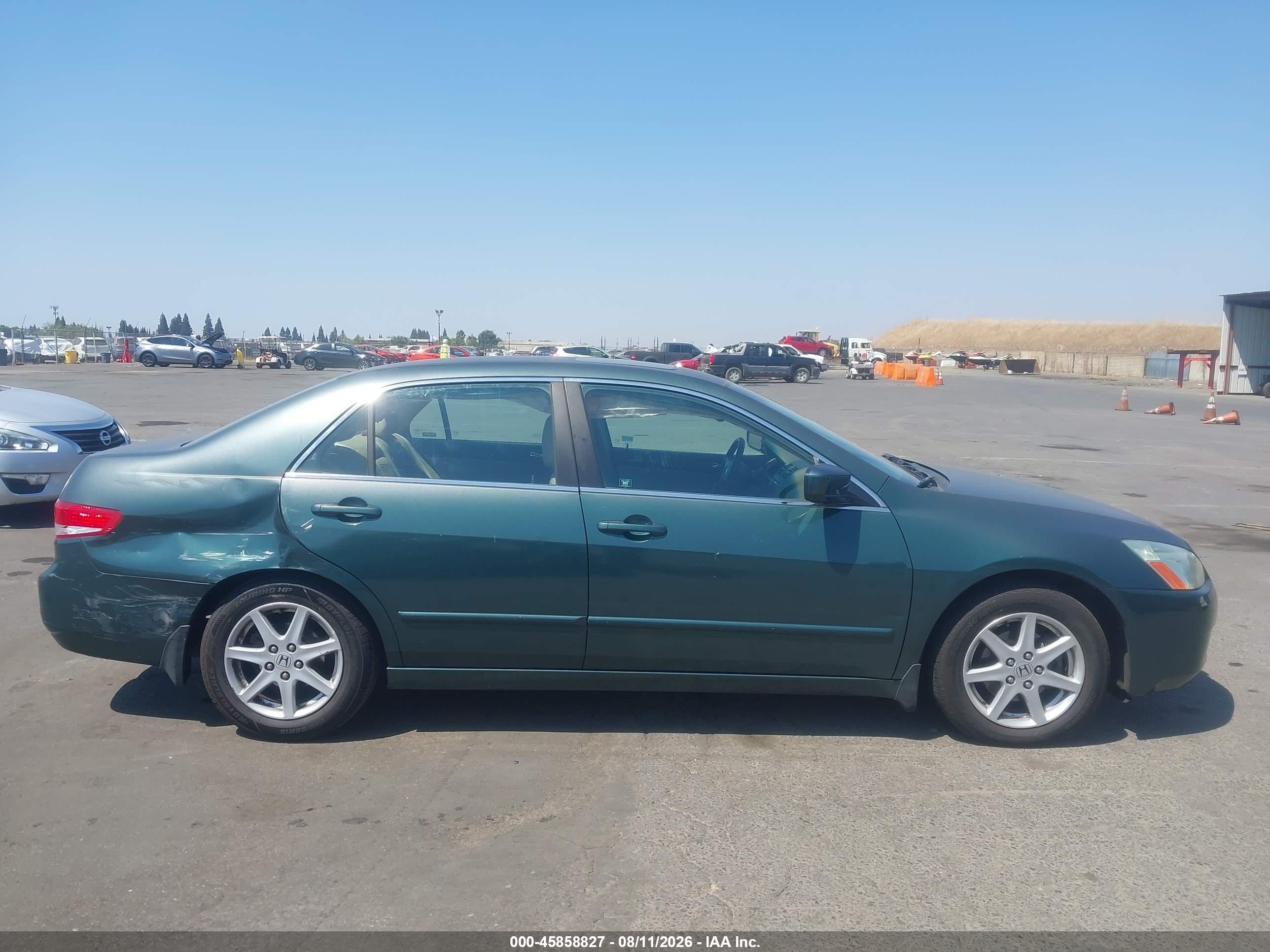 2003 Honda Accord 3.0 Ex Зеленый vin: 1HGCM66523A021665