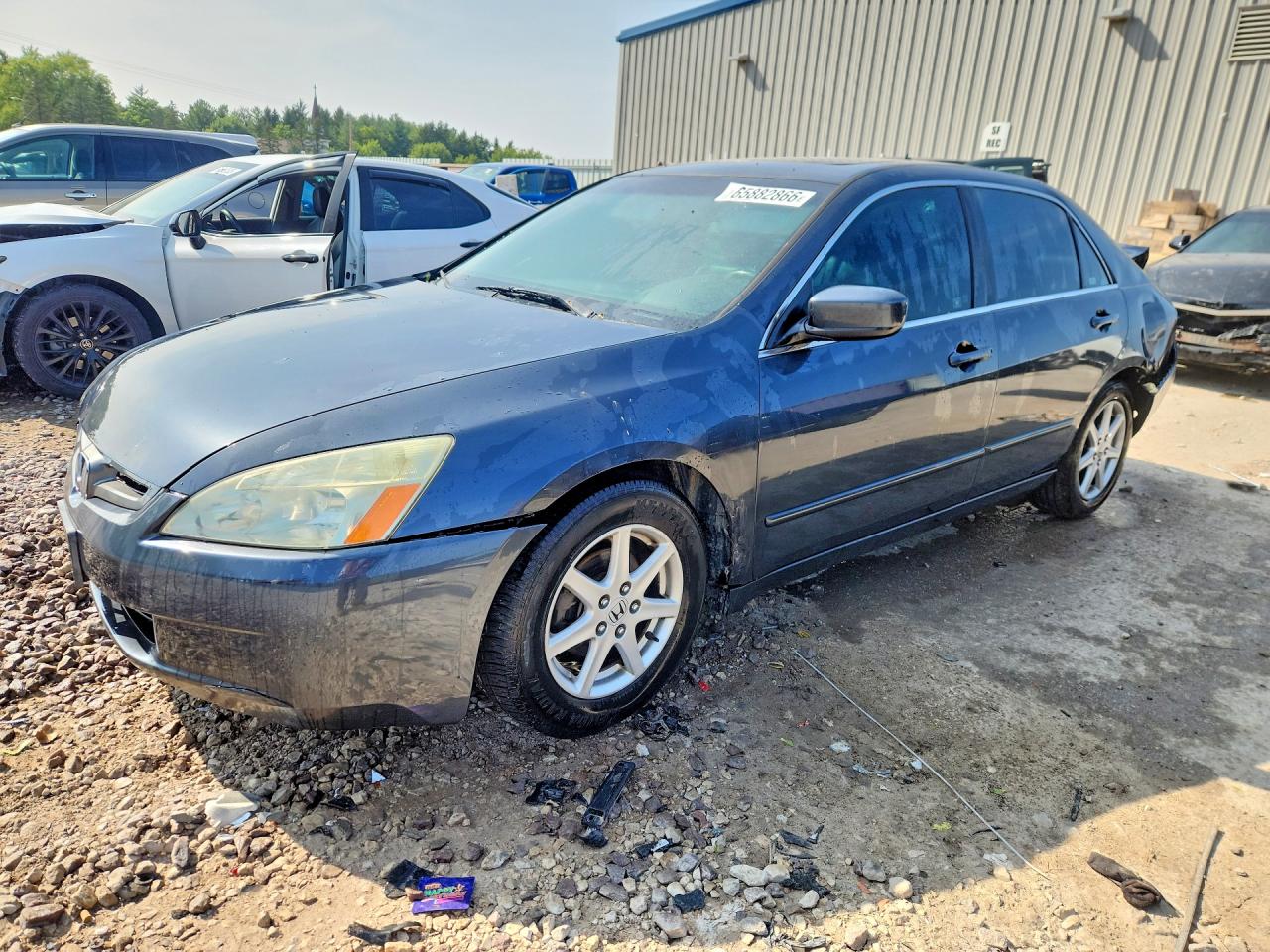 2003 Honda Accord Ex Серый vin: 1HGCM66523A022332