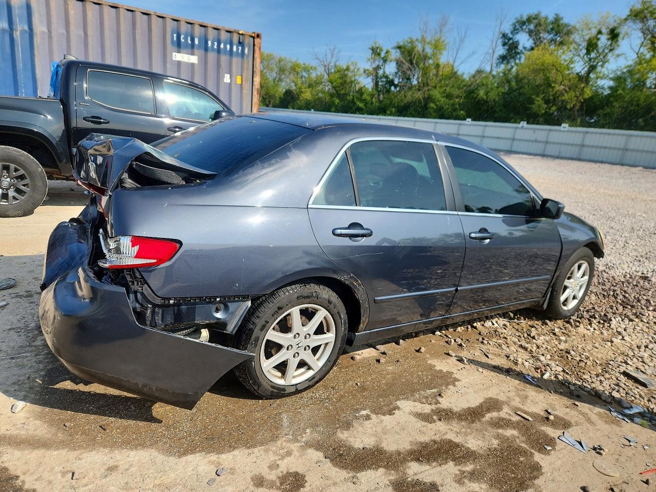 2003 Honda Accord Ex Серый vin: 1HGCM66523A022332