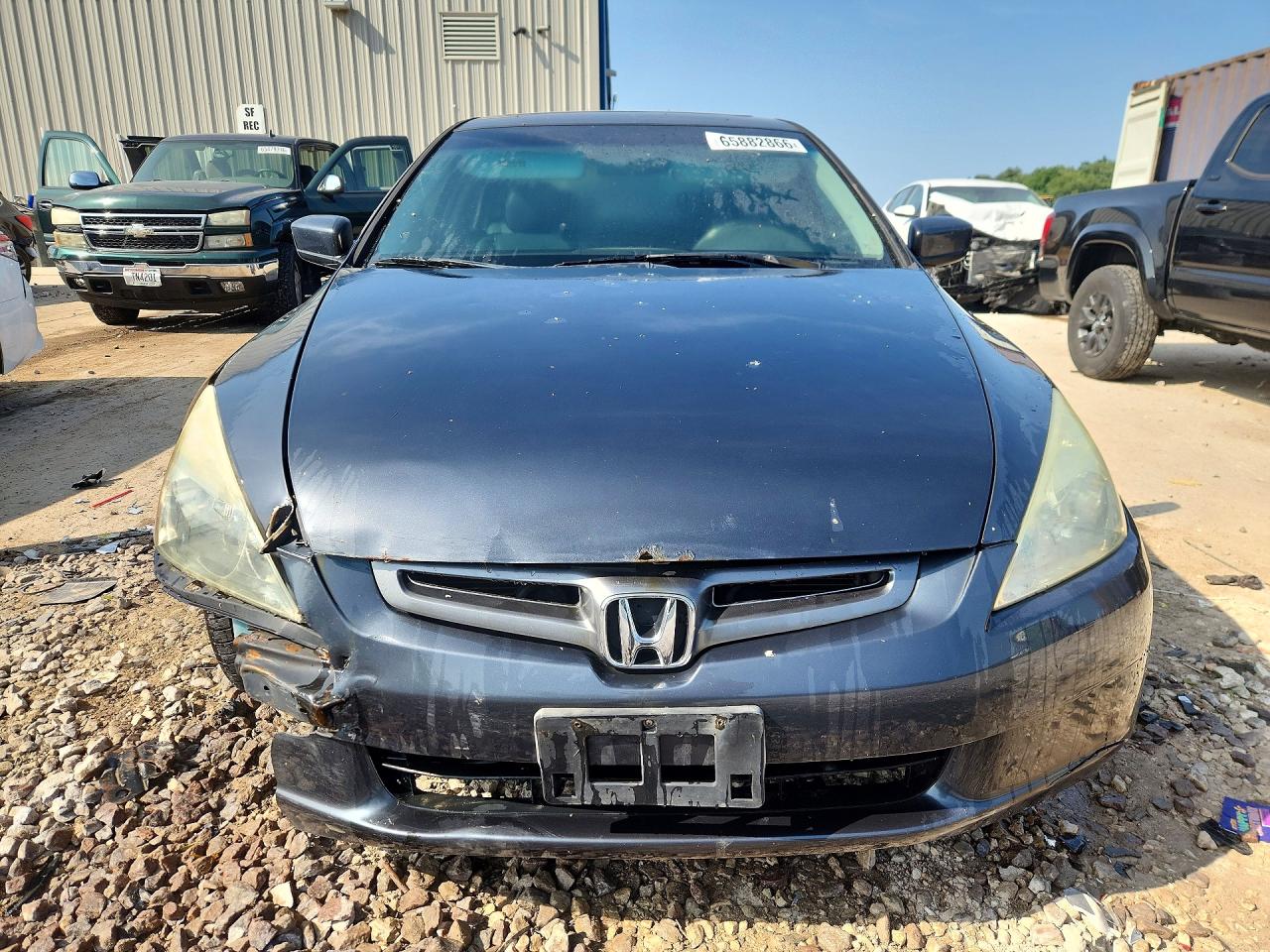 2003 Honda Accord Ex Серый vin: 1HGCM66523A022332