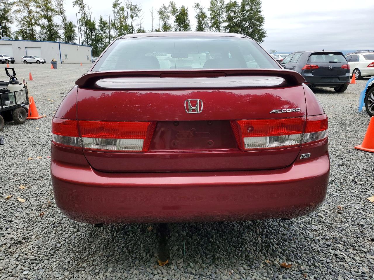 2003 Honda Accord Ex Red vin: 1HGCM66523A024792