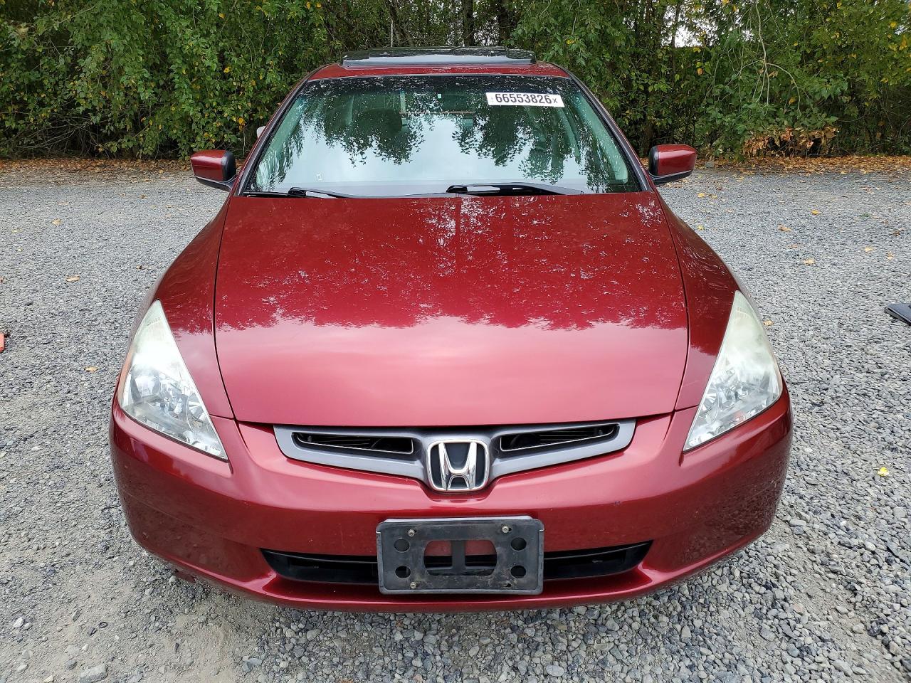 2003 Honda Accord Ex Red vin: 1HGCM66523A024792