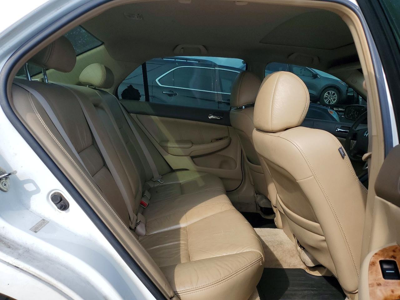 2003 Honda Accord Ex White vin: 1HGCM66523A037090