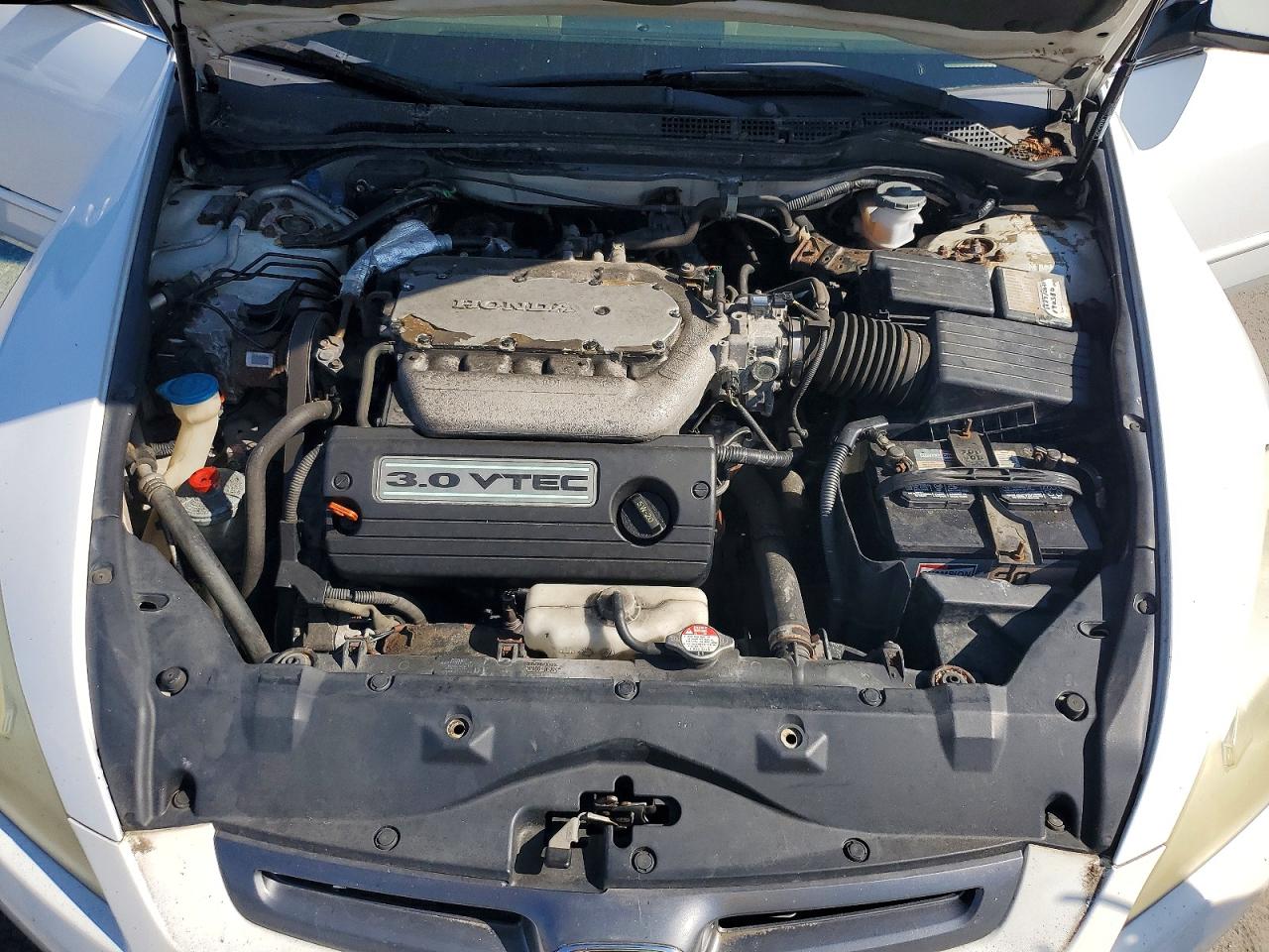 2003 Honda Accord Ex White vin: 1HGCM66523A075242