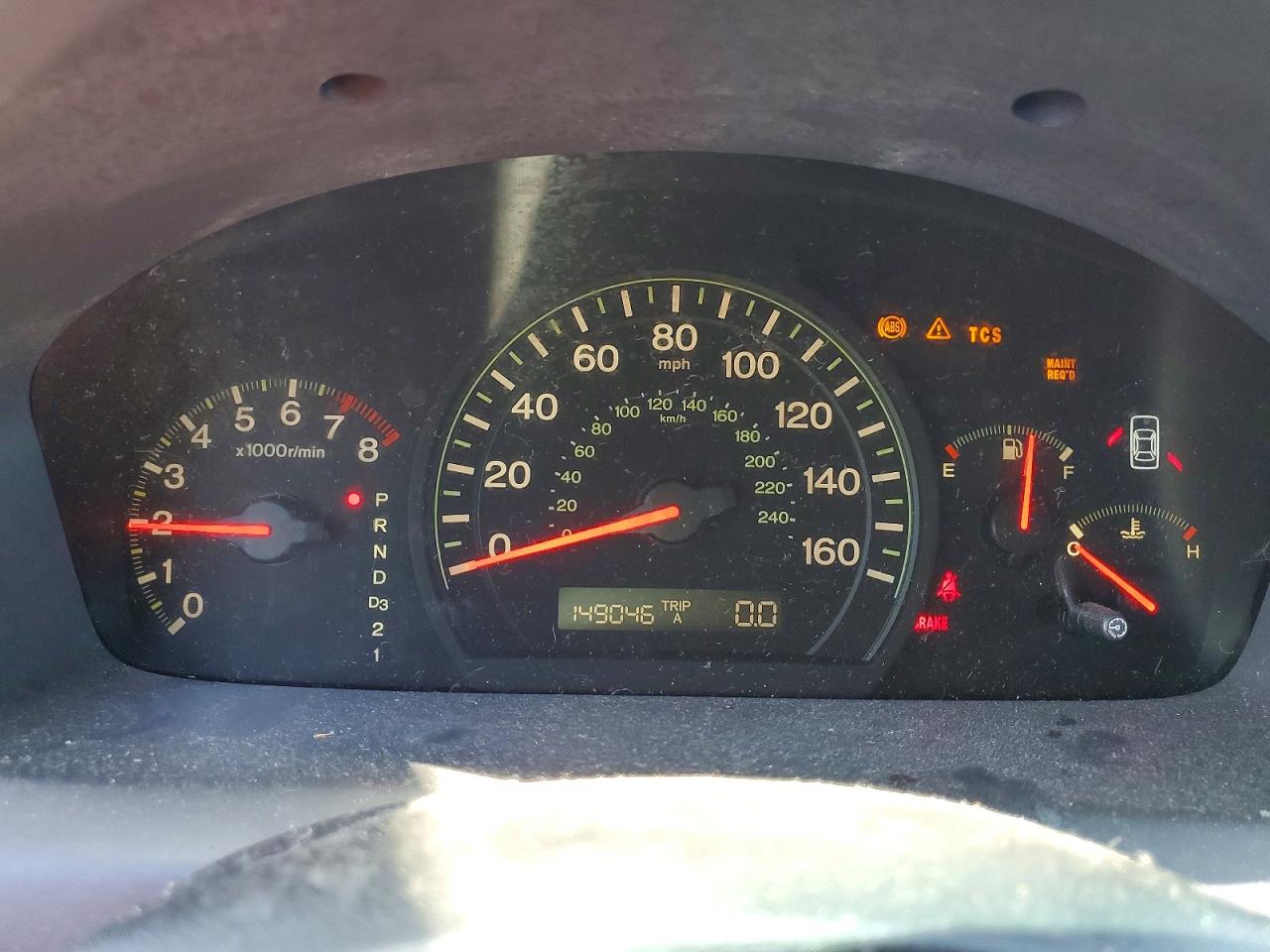 2003 Honda Accord Ex Red vin: 1HGCM66523A081848