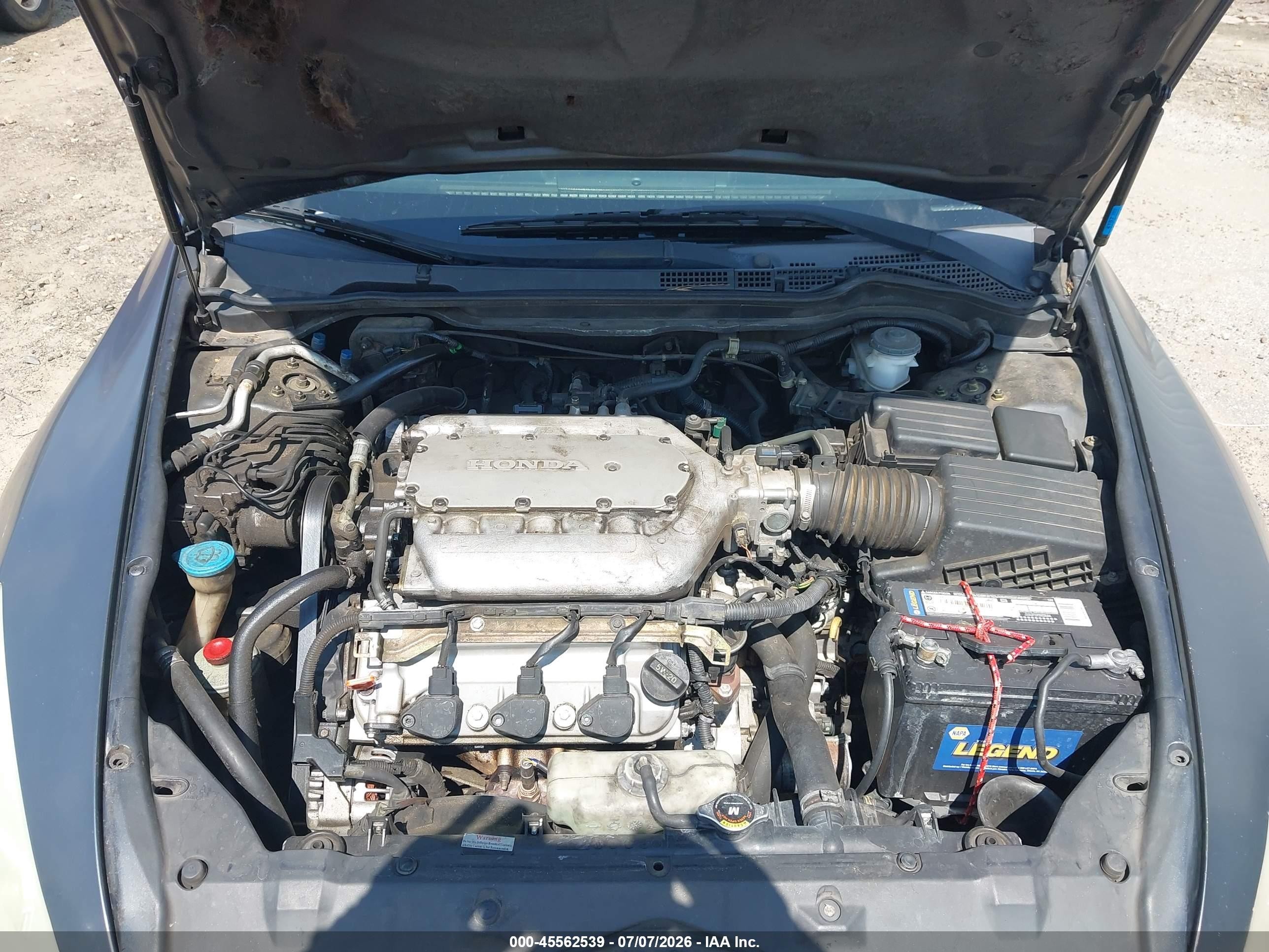 2003 Honda Accord Sdn Ex Black vin: 1HGCM66523A083082