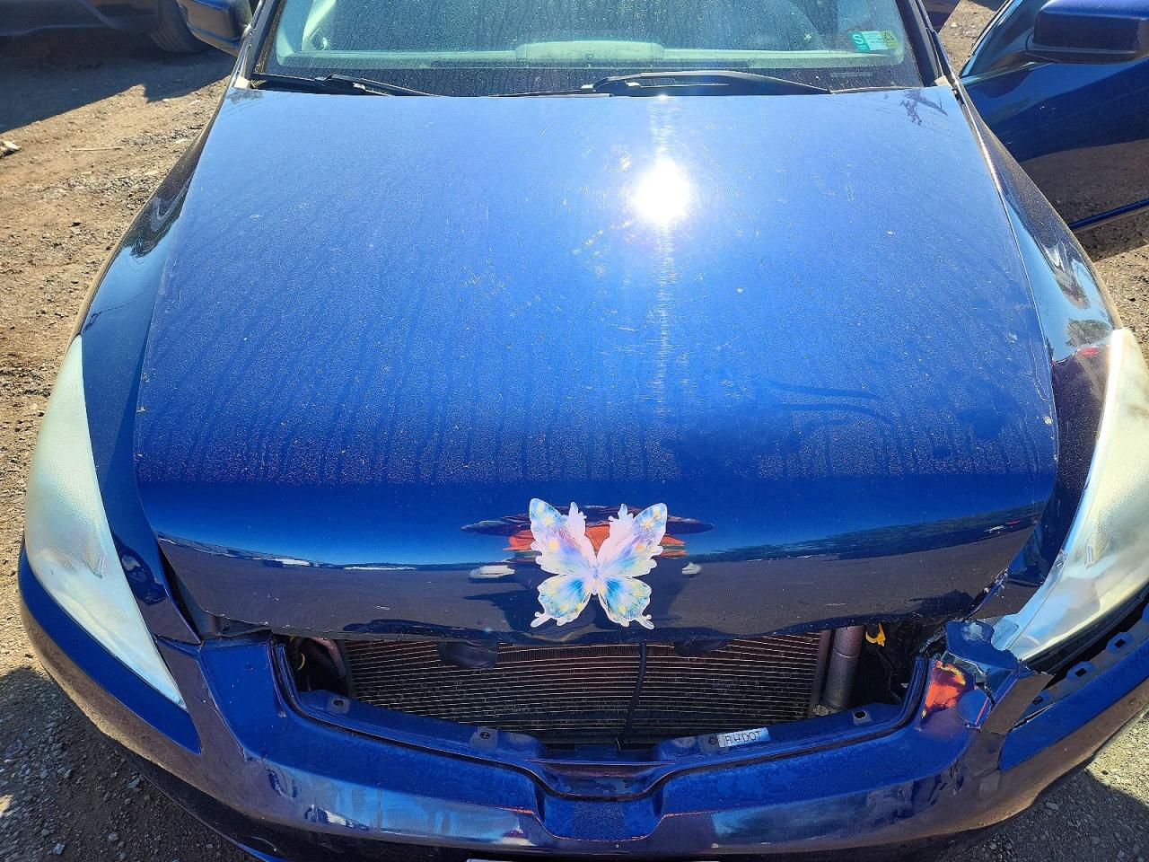 2003 Honda Accord Ex Blue vin: 1HGCM66523A084054