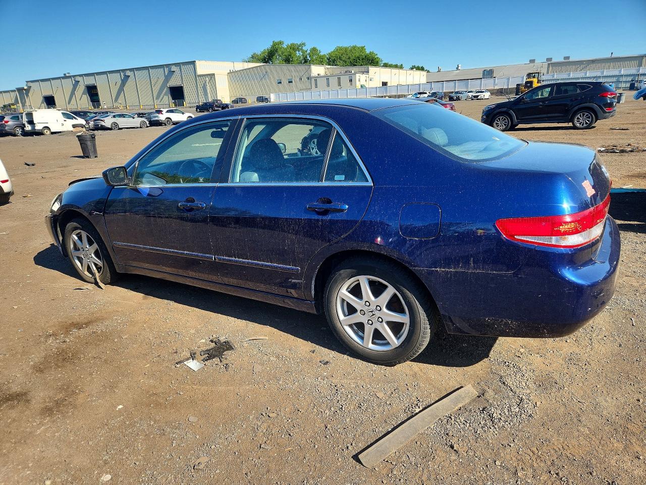 2003 Honda Accord Ex Blue vin: 1HGCM66523A084054
