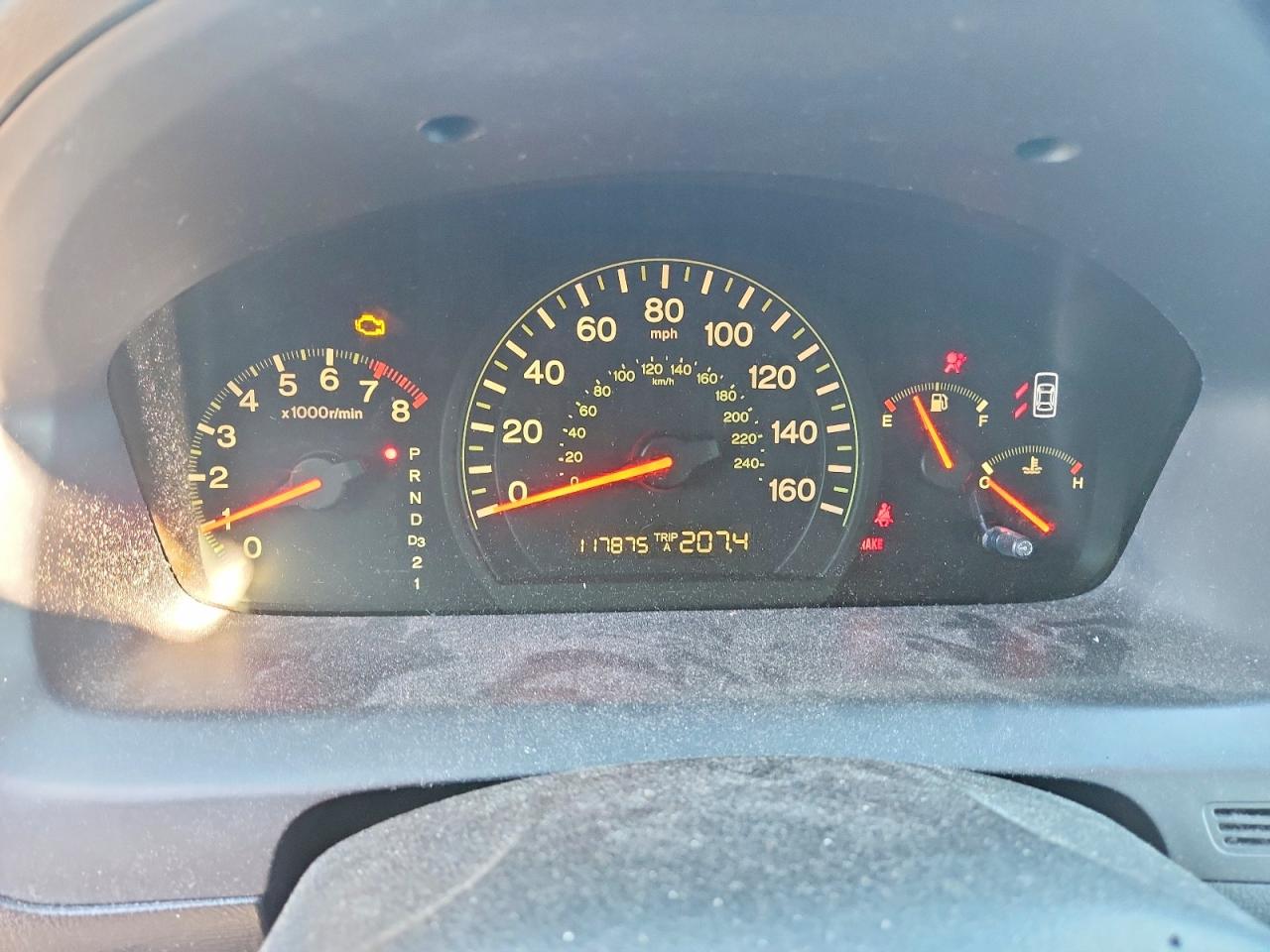 2003 Honda Accord Ex Blue vin: 1HGCM66523A084054