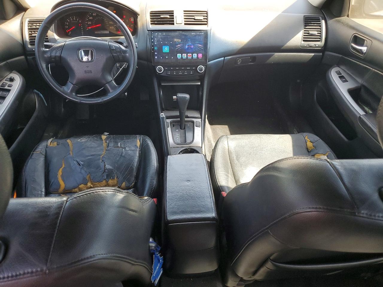 2003 Honda Accord Ex Silver vin: 1HGCM66523A089576