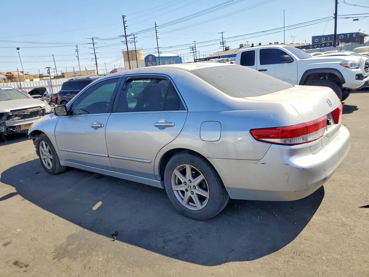 2003 Honda Accord Ex Silver vin: 1HGCM66523A089576