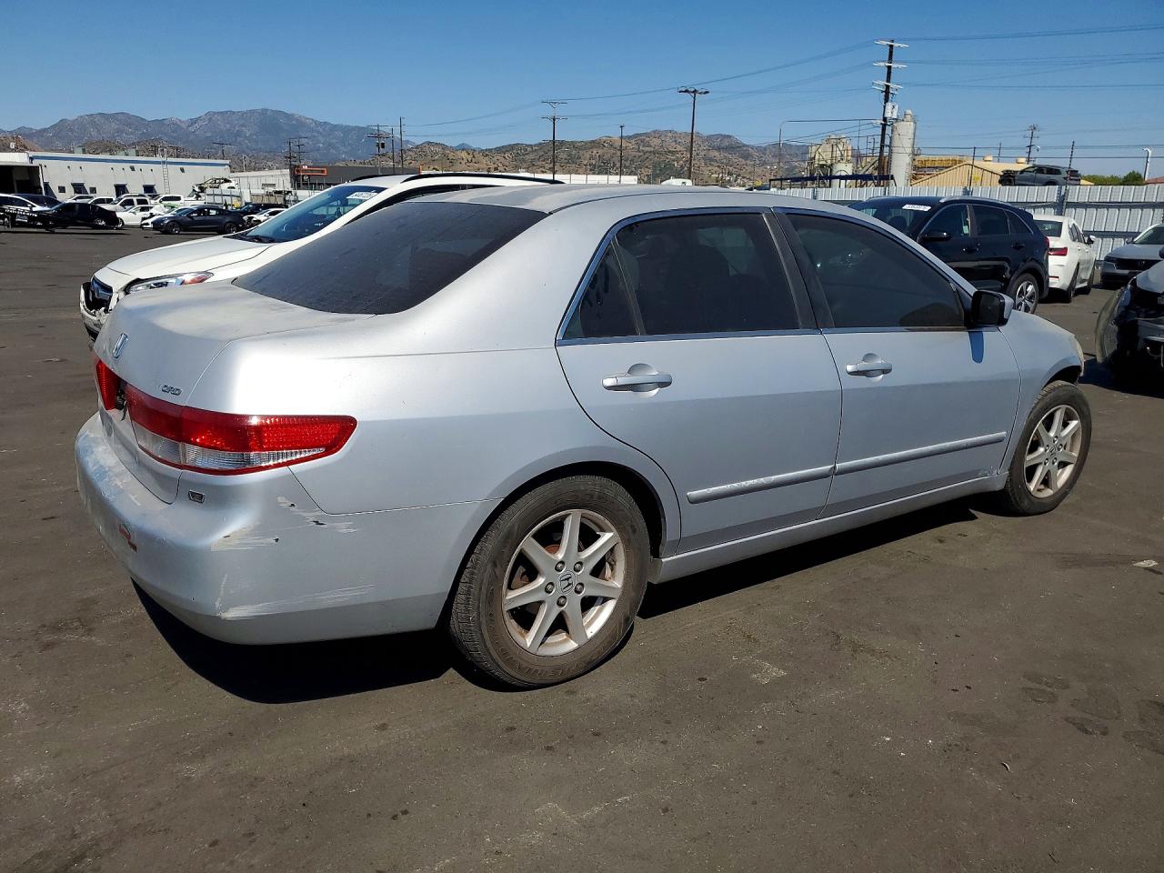 2003 Honda Accord Ex Silver vin: 1HGCM66523A089576