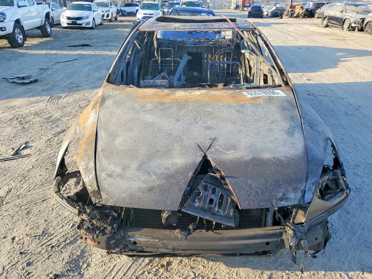 2004 Honda Accord Ex Burn vin: 1HGCM66524A025801