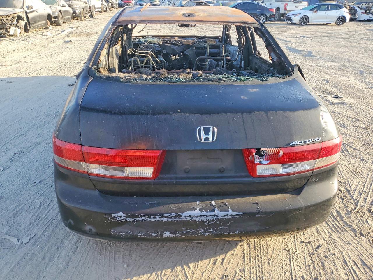 2004 Honda Accord Ex Burn vin: 1HGCM66524A025801