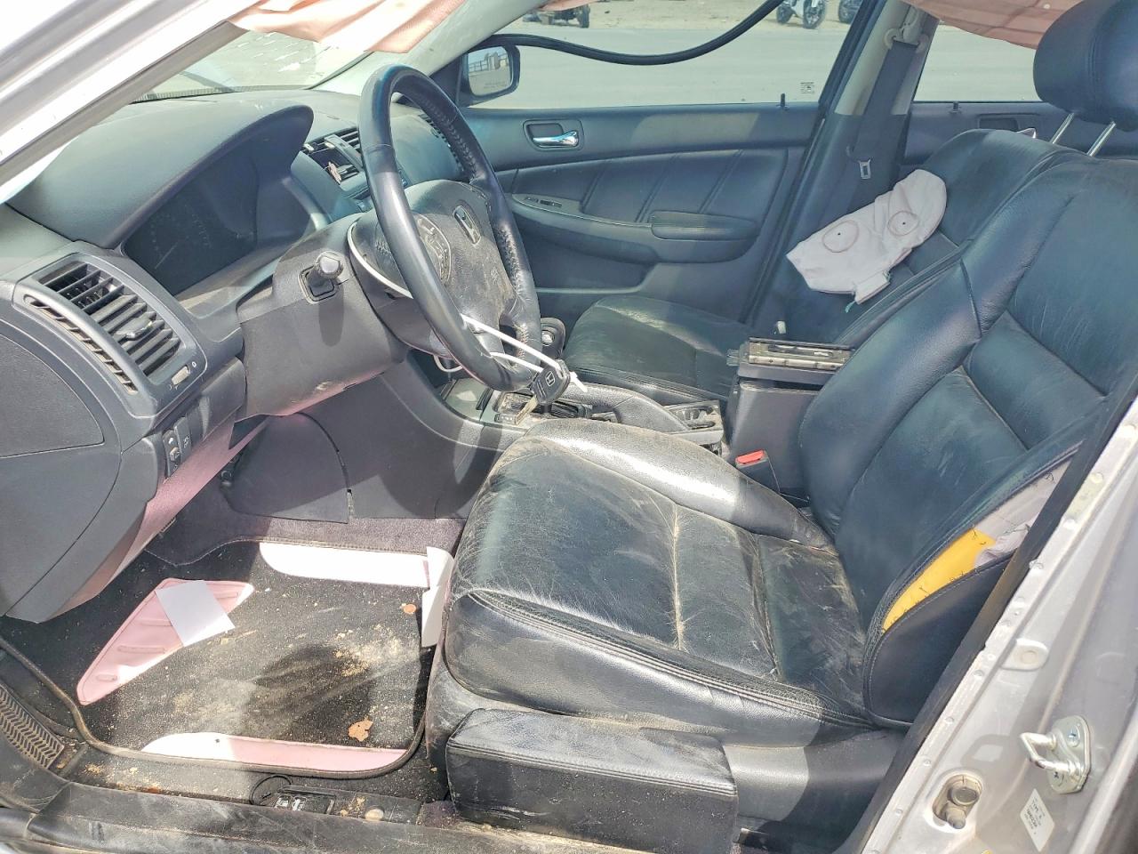 2004 Honda Accord Ex Silver vin: 1HGCM66524A027614