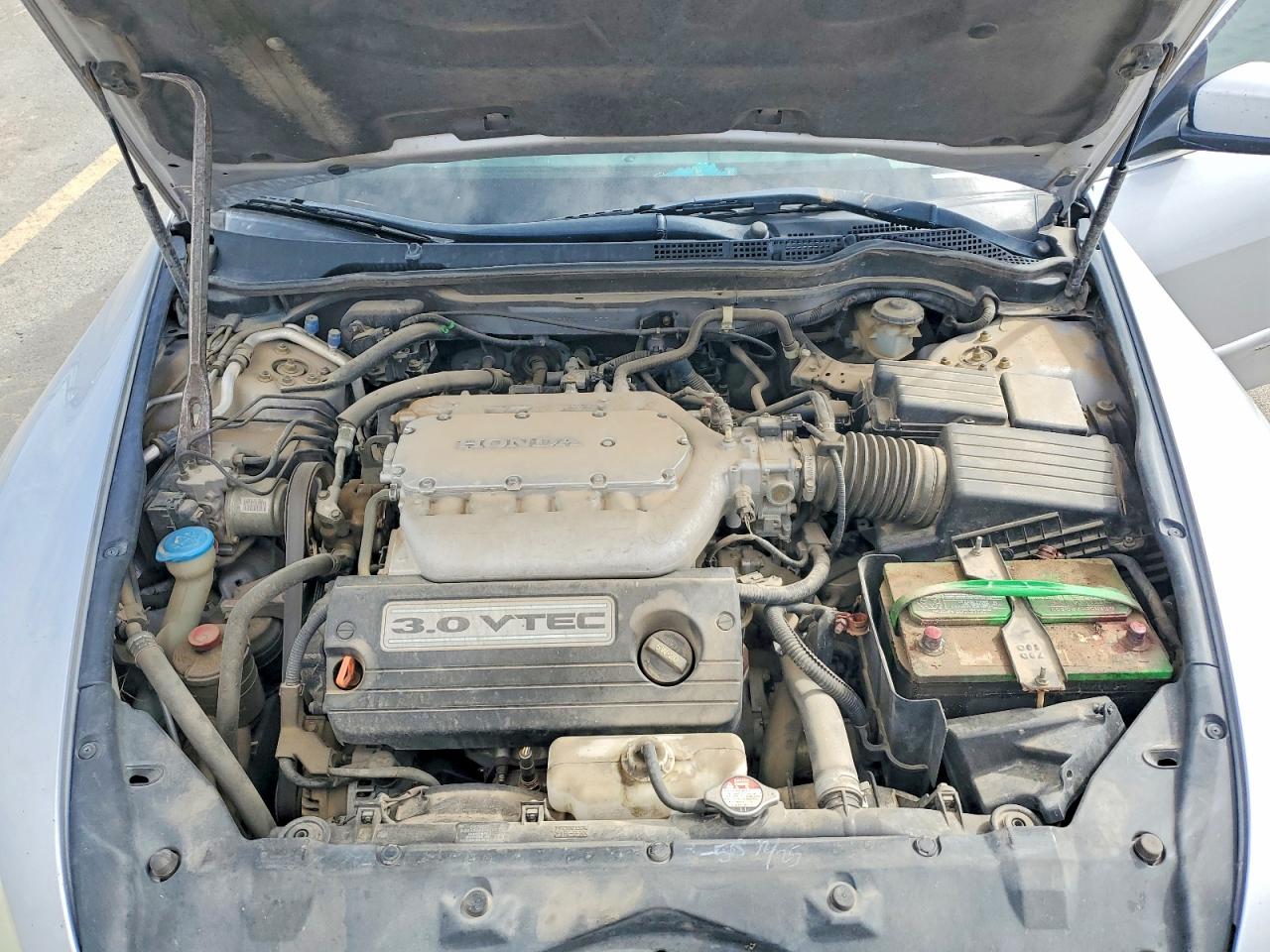 2004 Honda Accord Ex Silver vin: 1HGCM66524A027614