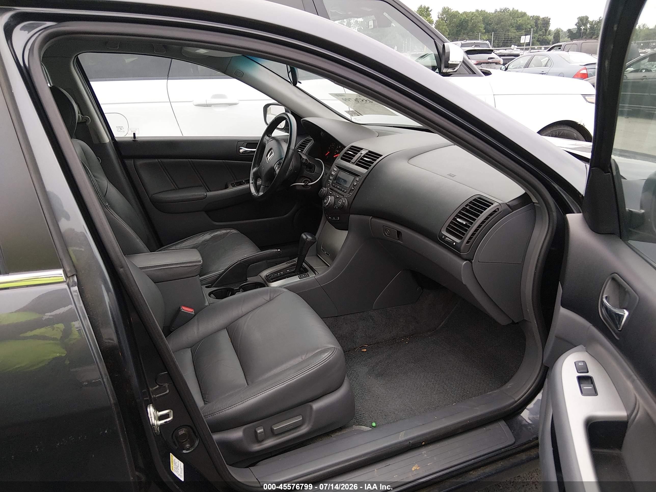 2004 Honda Accord 3.0 Ex Light Blue vin: 1HGCM66524A043117