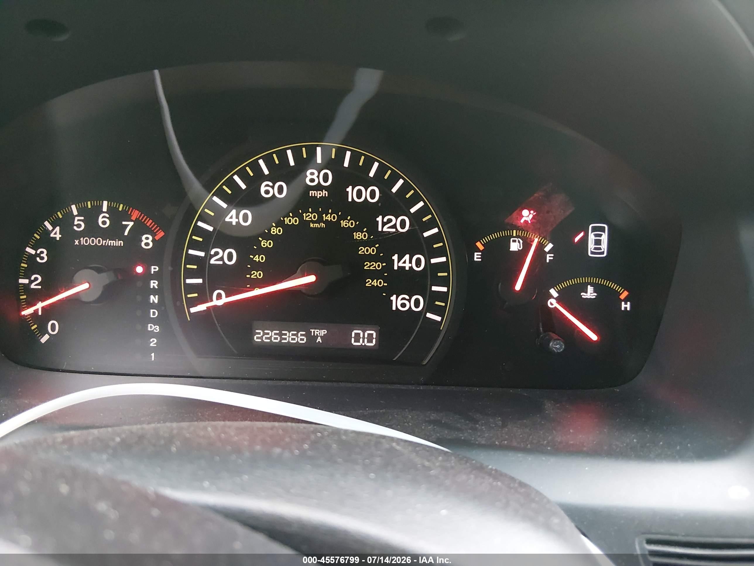 2004 Honda Accord 3.0 Ex Light Blue vin: 1HGCM66524A043117