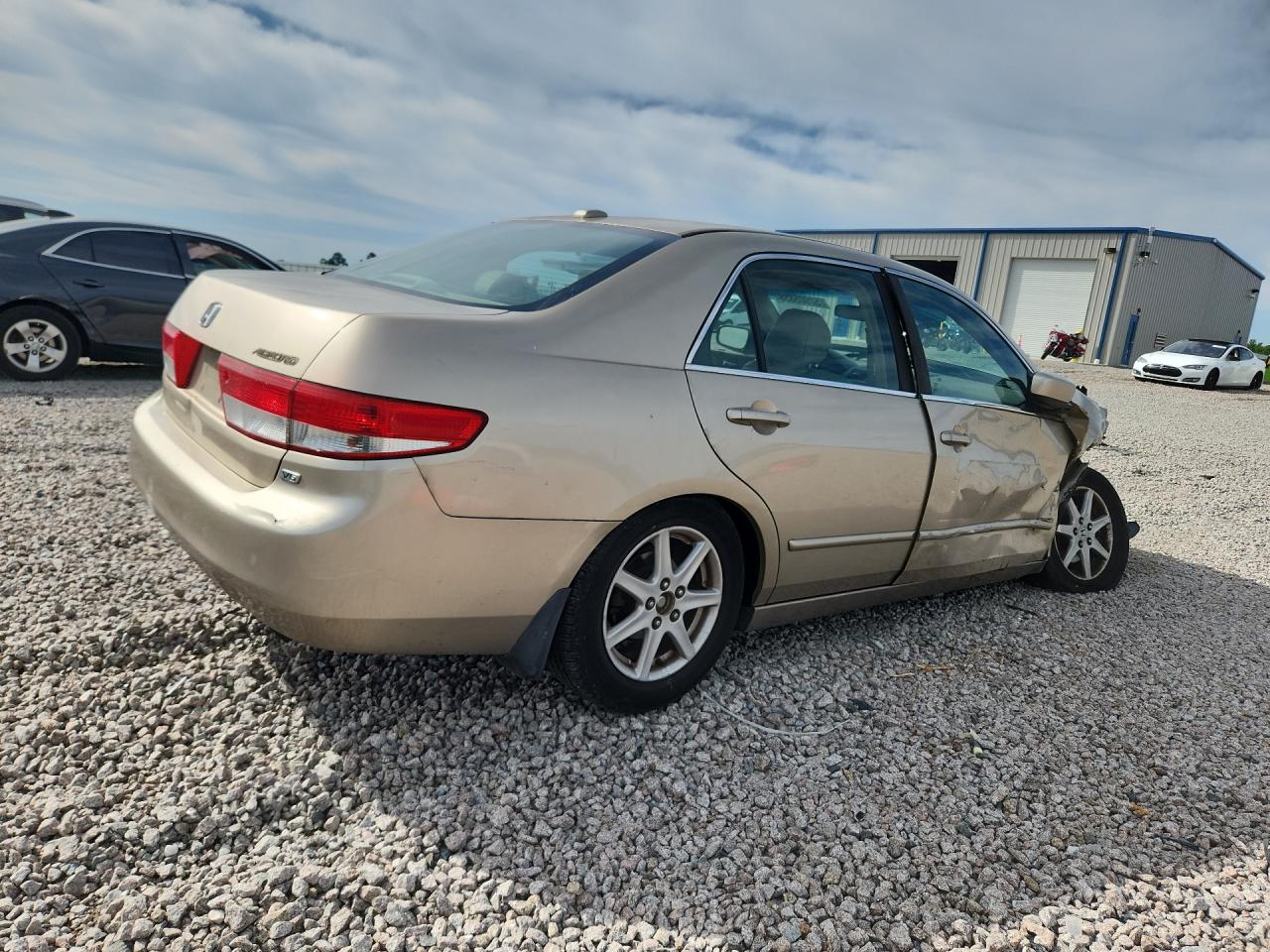 2004 Honda Accord Ex Tan vin: 1HGCM66524A045529