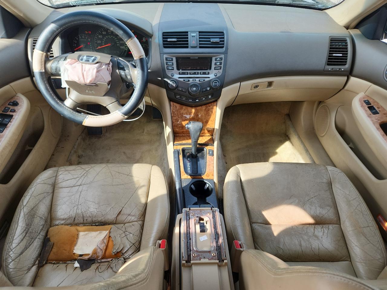 2004 Honda Accord Ex Tan vin: 1HGCM66524A045529