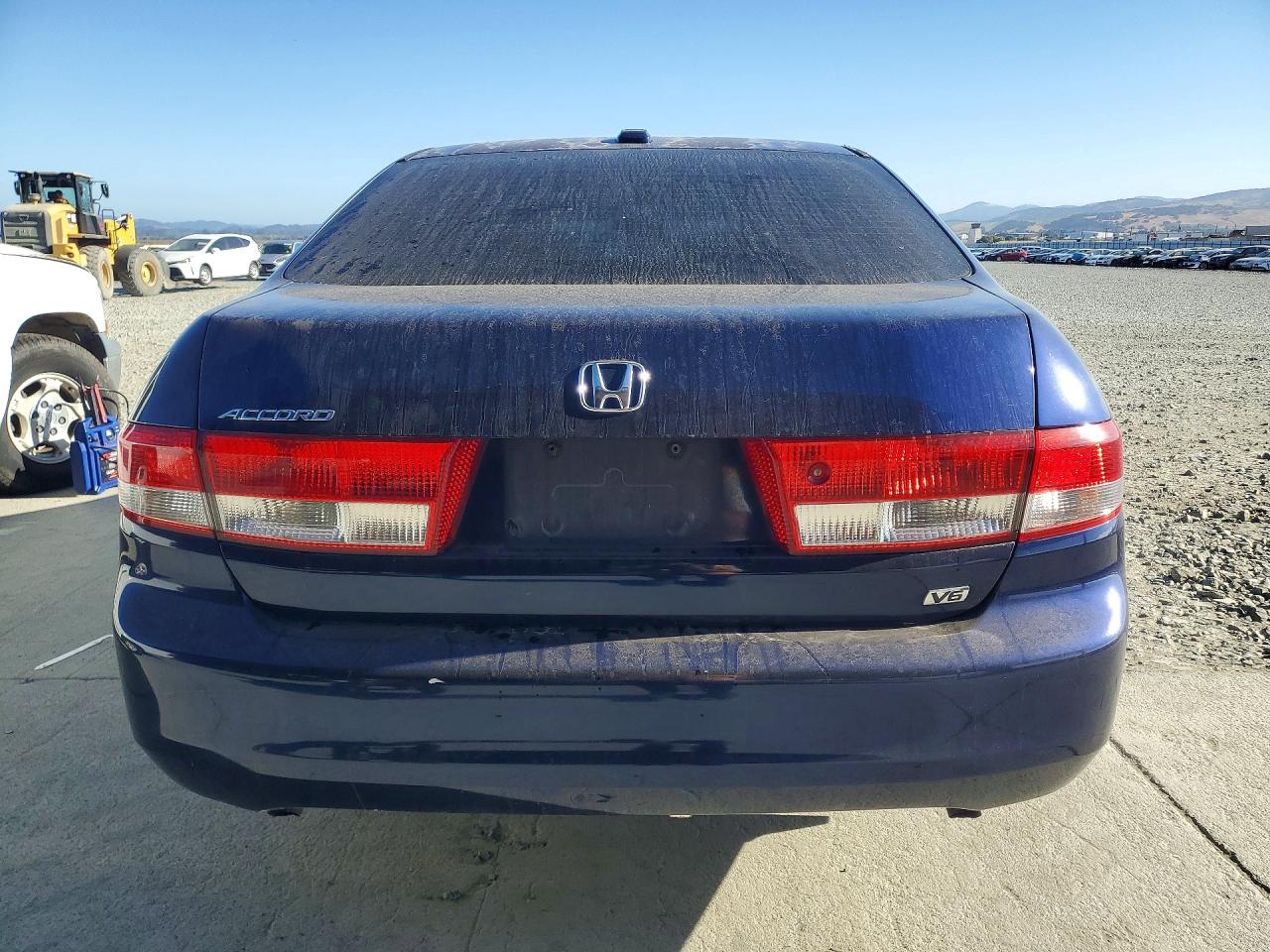 2004 Honda Accord Ex Blue vin: 1HGCM66524A086372