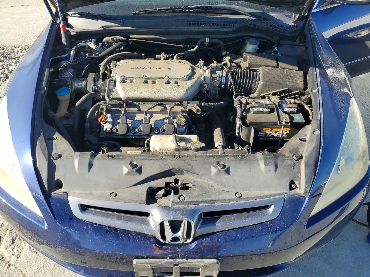 2004 Honda Accord Ex Blue vin: 1HGCM66524A086372